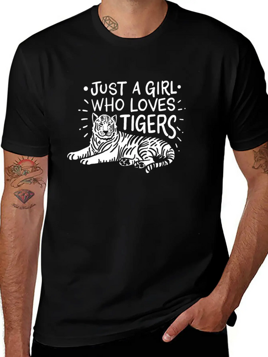 Tigers Tiger Lover Unisex Casual T-Shirt – Clean Design For Daily Comfort