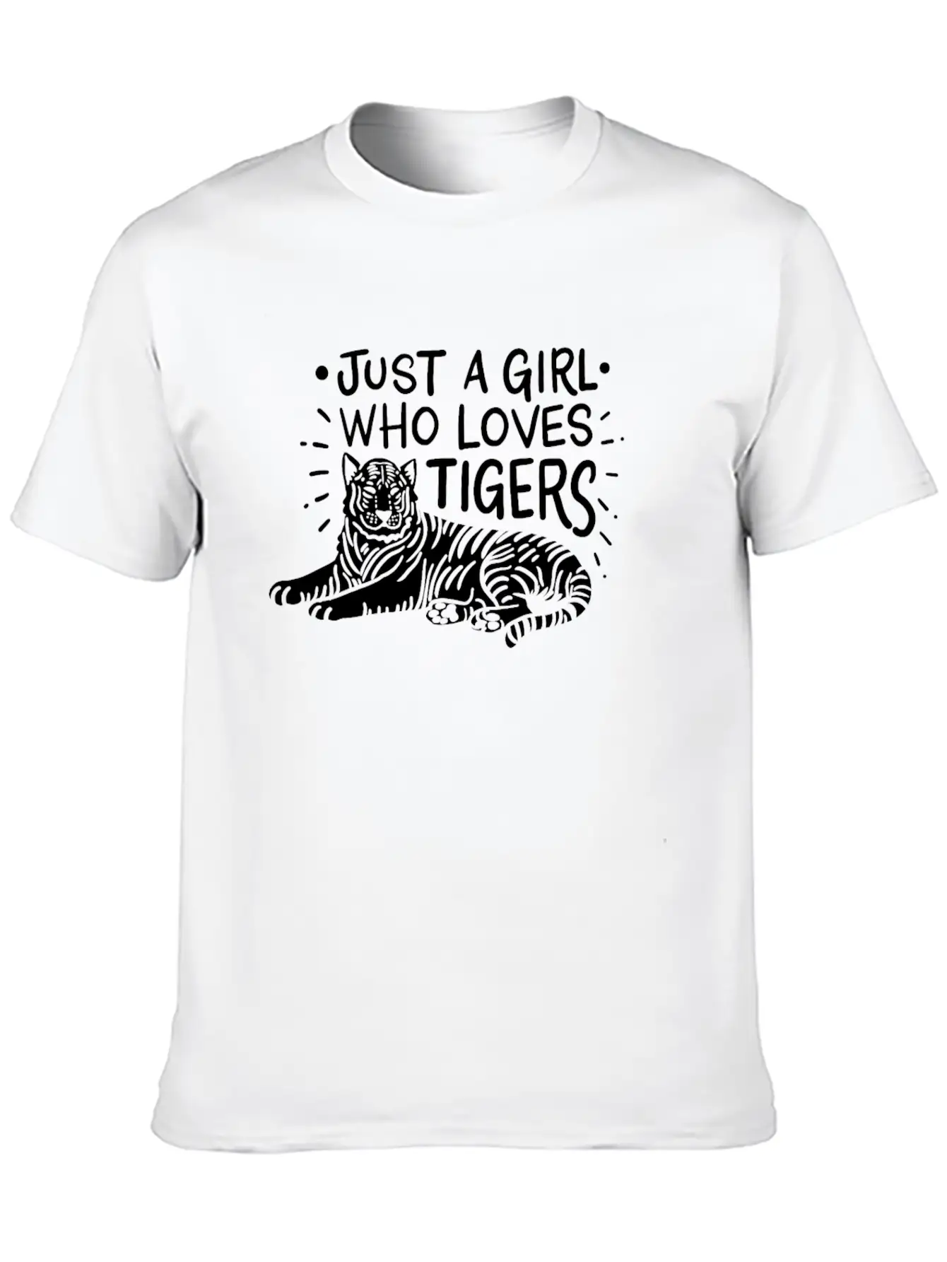 Tigers Tiger Lover Unisex Casual T-Shirt – Clean Design For Daily Comfort