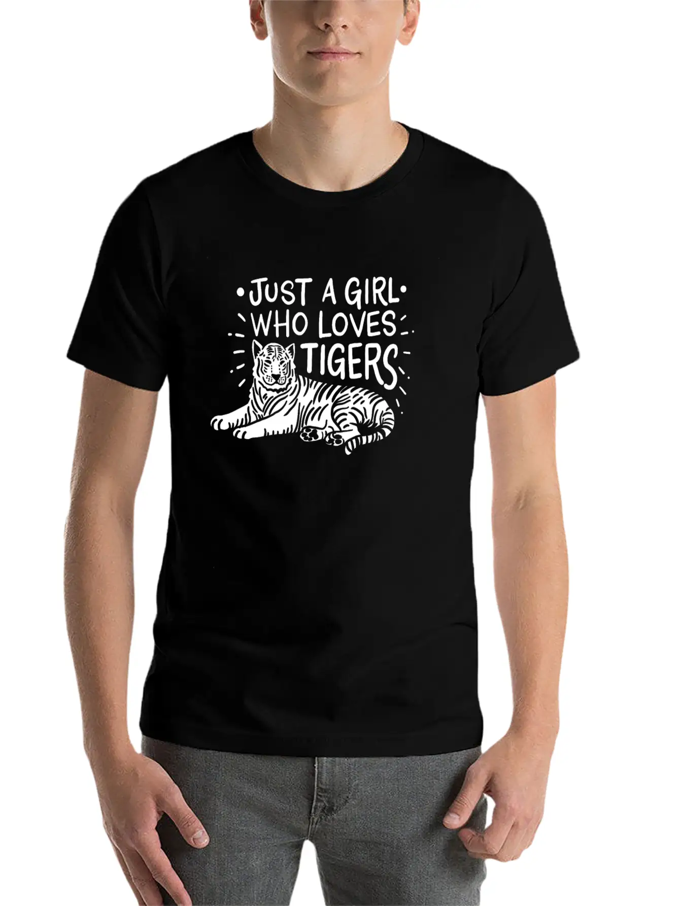 Tigers Tiger Lover Unisex Casual T-Shirt – Clean Design For Daily Comfort