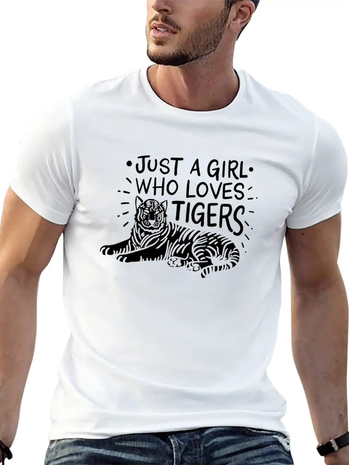 Tigers Tiger Lover Unisex Casual T-Shirt – Clean Design For Daily Comfort