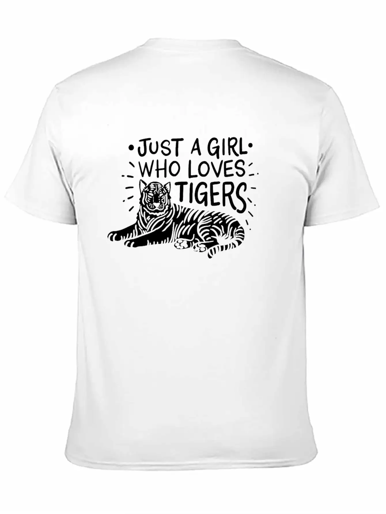 Tigers Tiger Lover Unisex Casual T-Shirt – Clean Design For Daily Comfort
