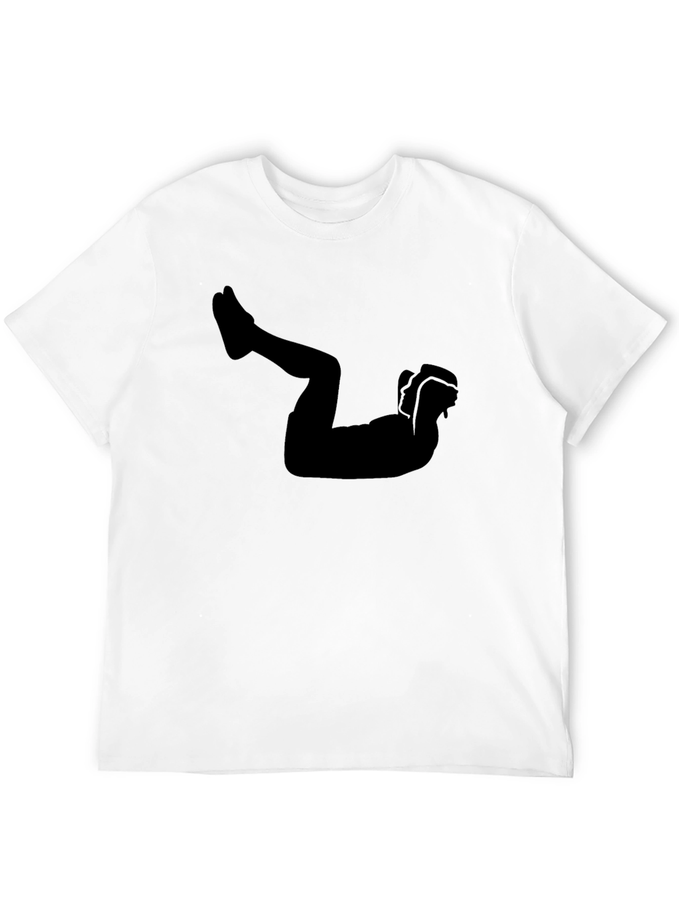 Workout Silhouette Tee - Fitness Apparel