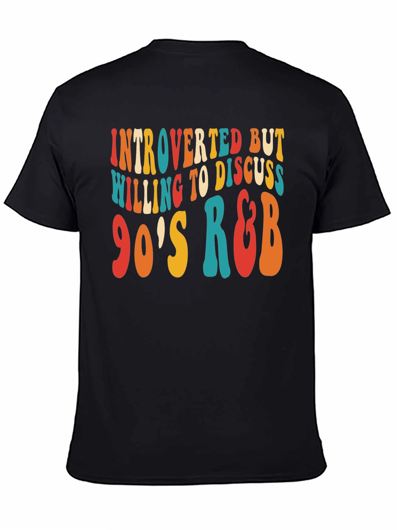 Introverted 90s R&B Music Lover T-Shirt