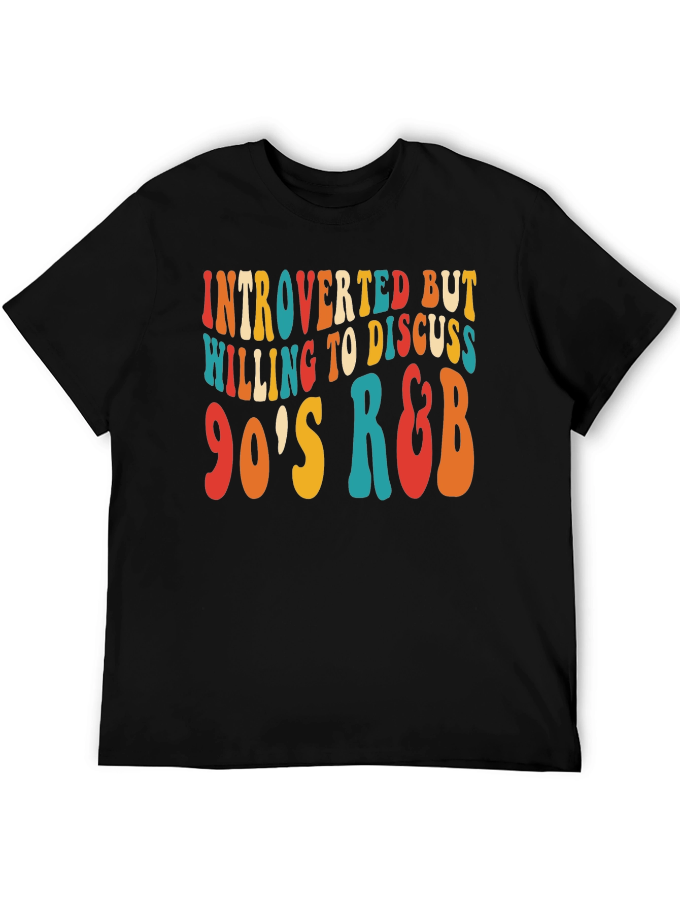 Introverted 90s R&B Music Lover T-Shirt