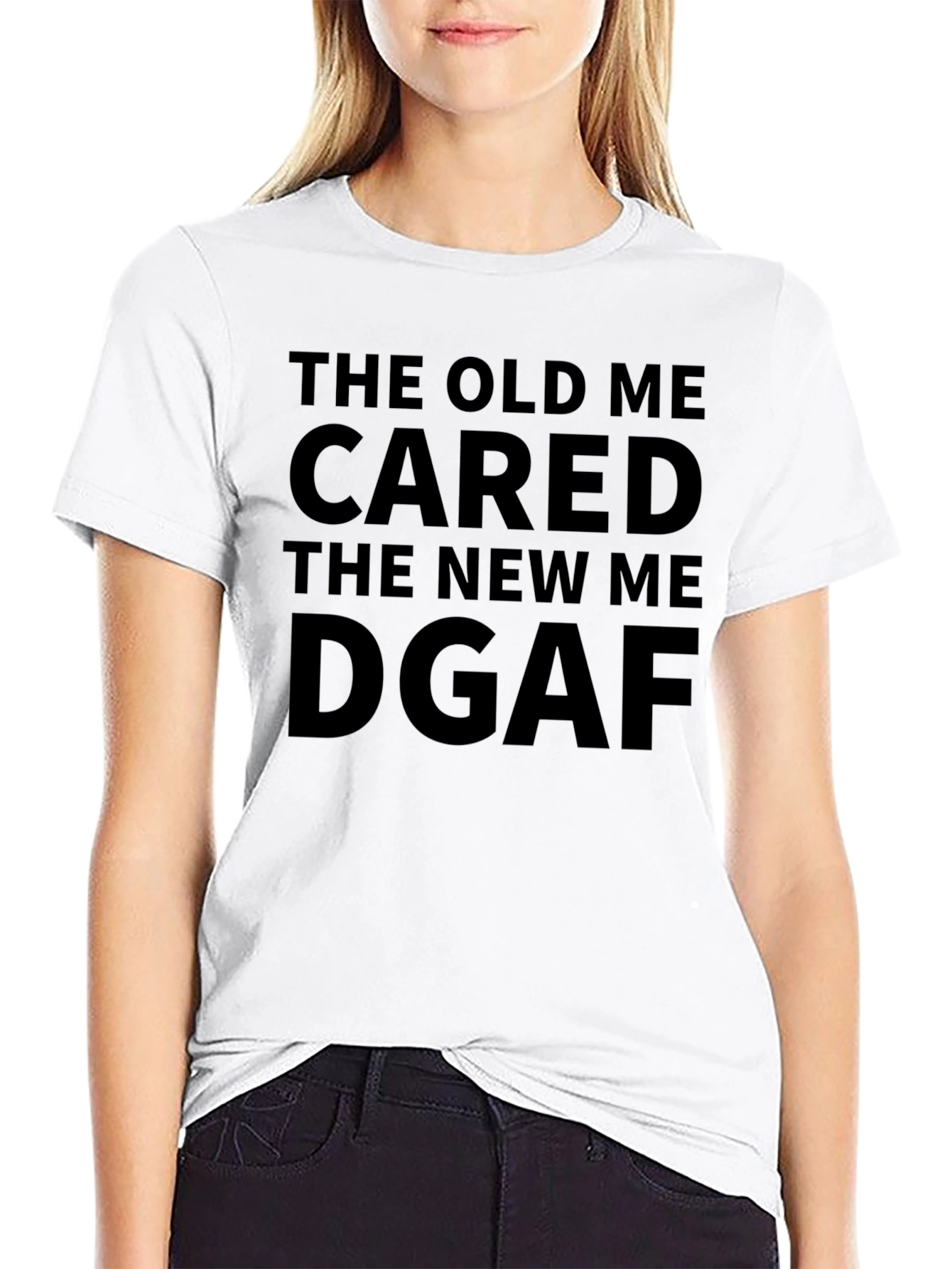 The Old Me Cared DGAS T-Shirt