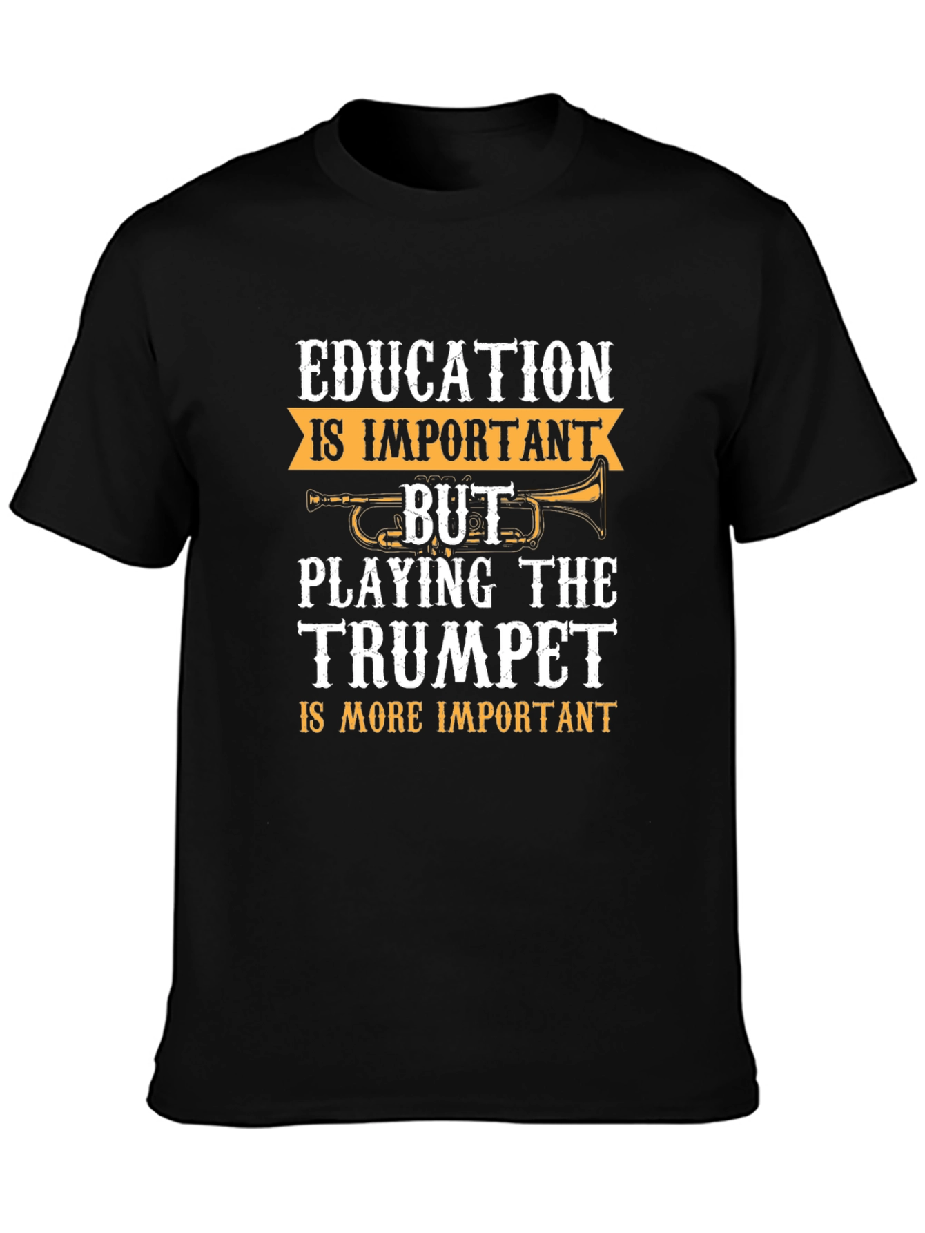 Education vs Trumpet Graphic Tee