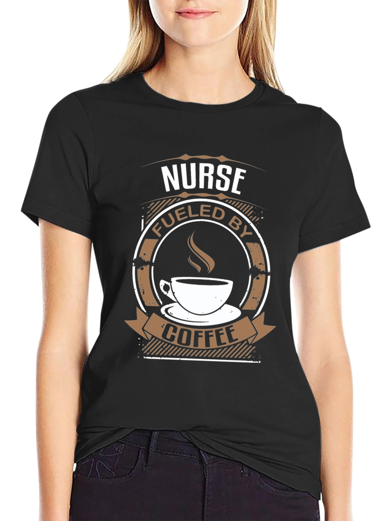 Nurse Fuel Coffee T-Shirt