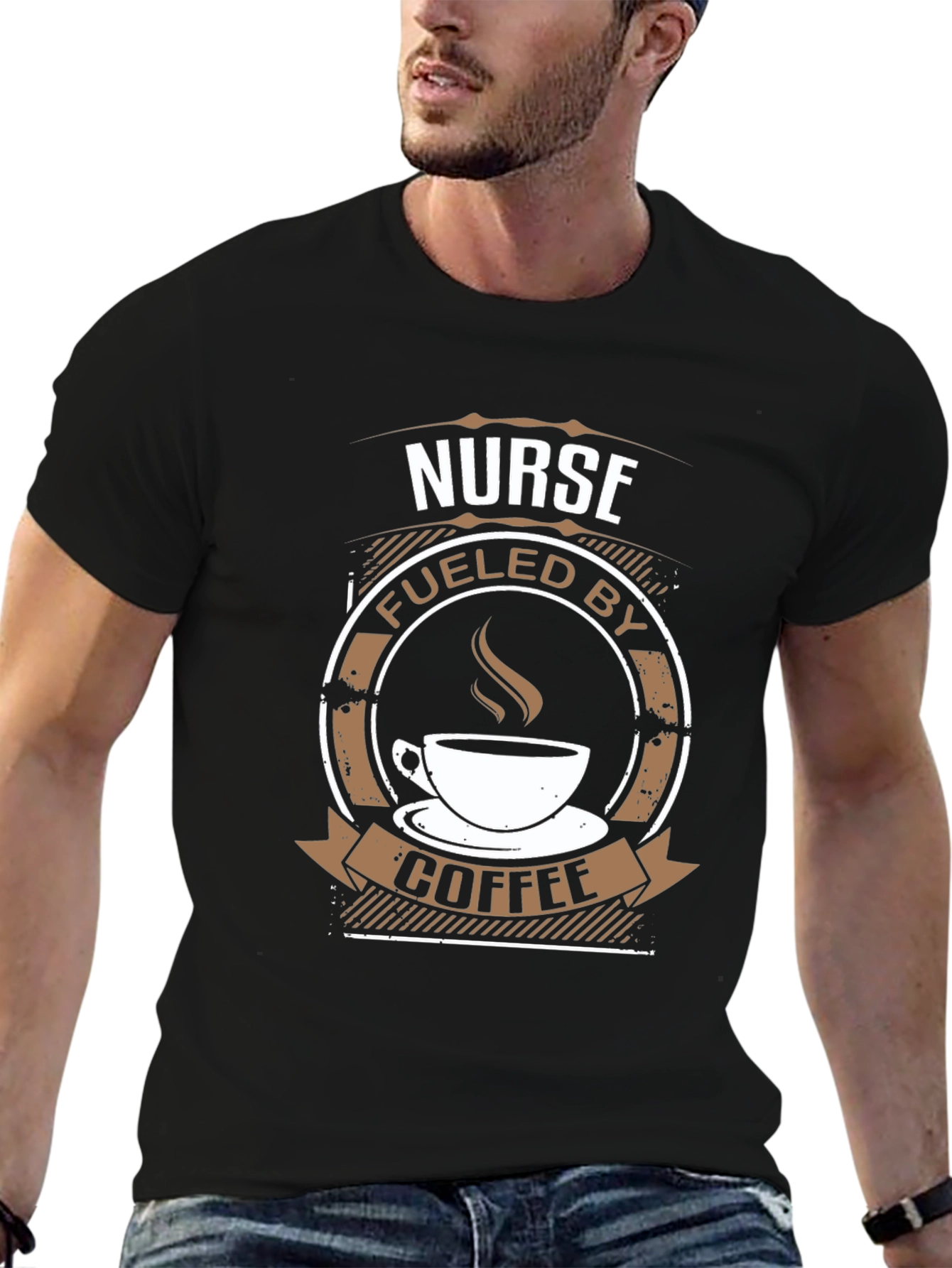 Nurse Fuel Coffee T-Shirt
