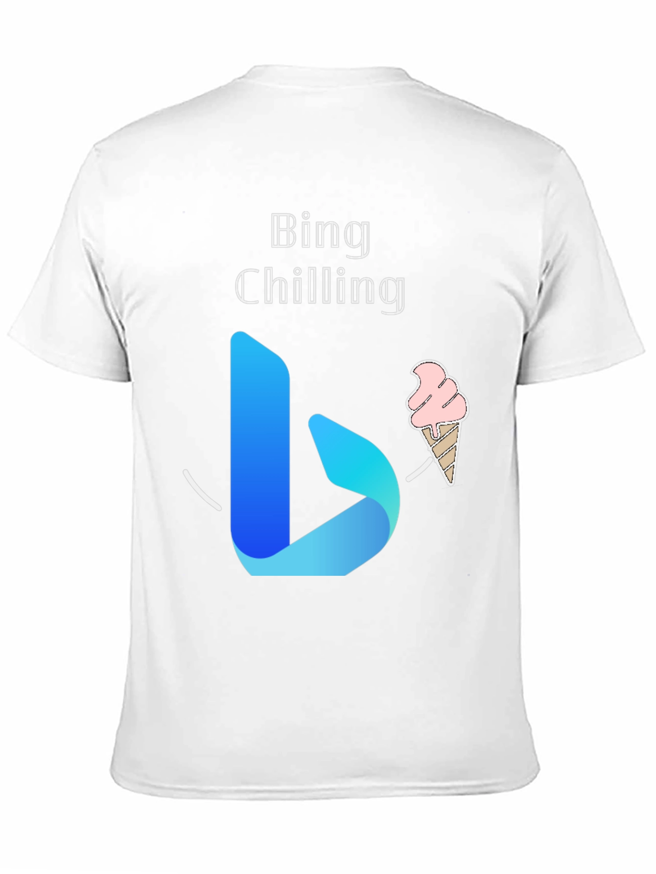 Bing Chilling Black T-Shirt