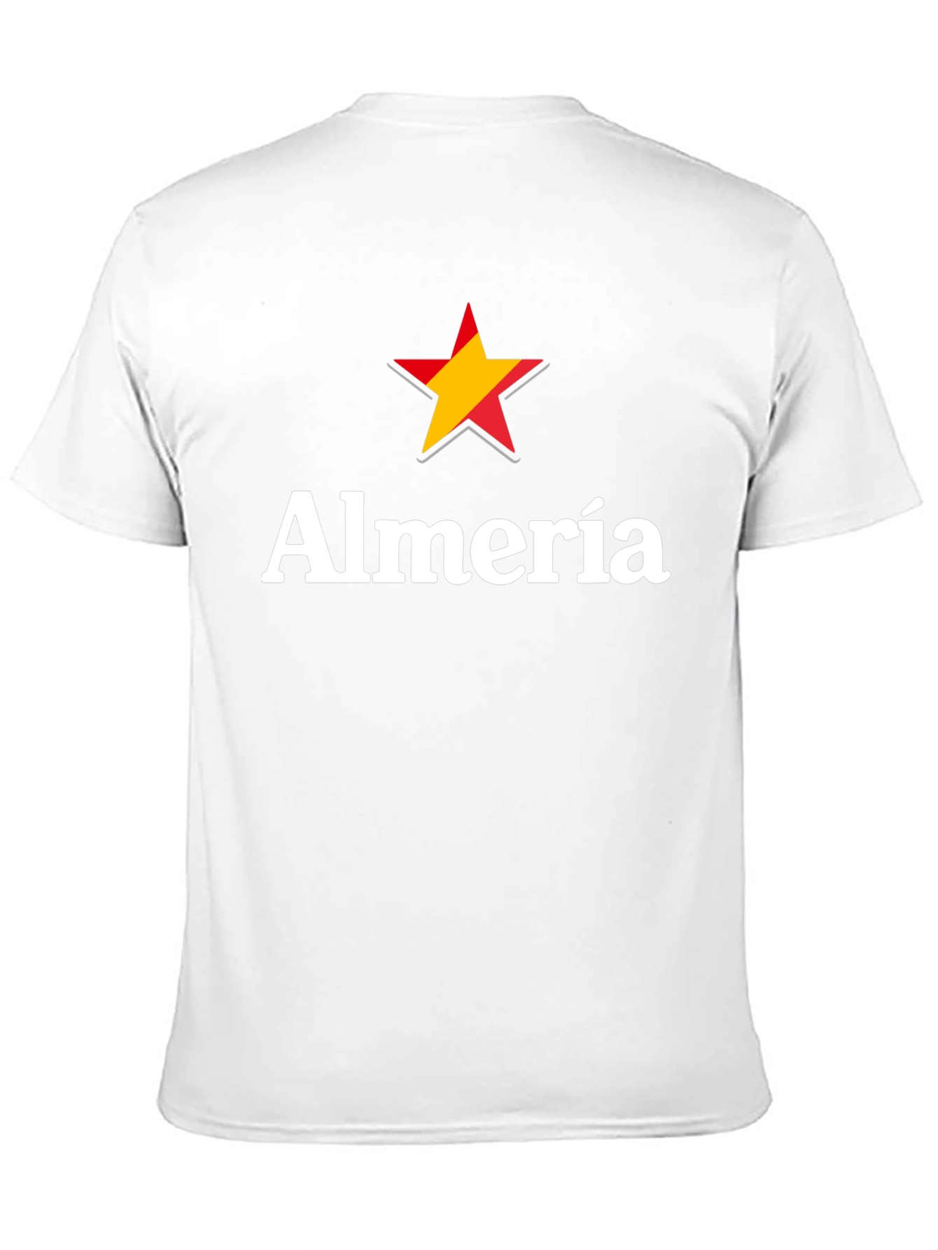 Almería Star T-Shirt - Casual Black Tee