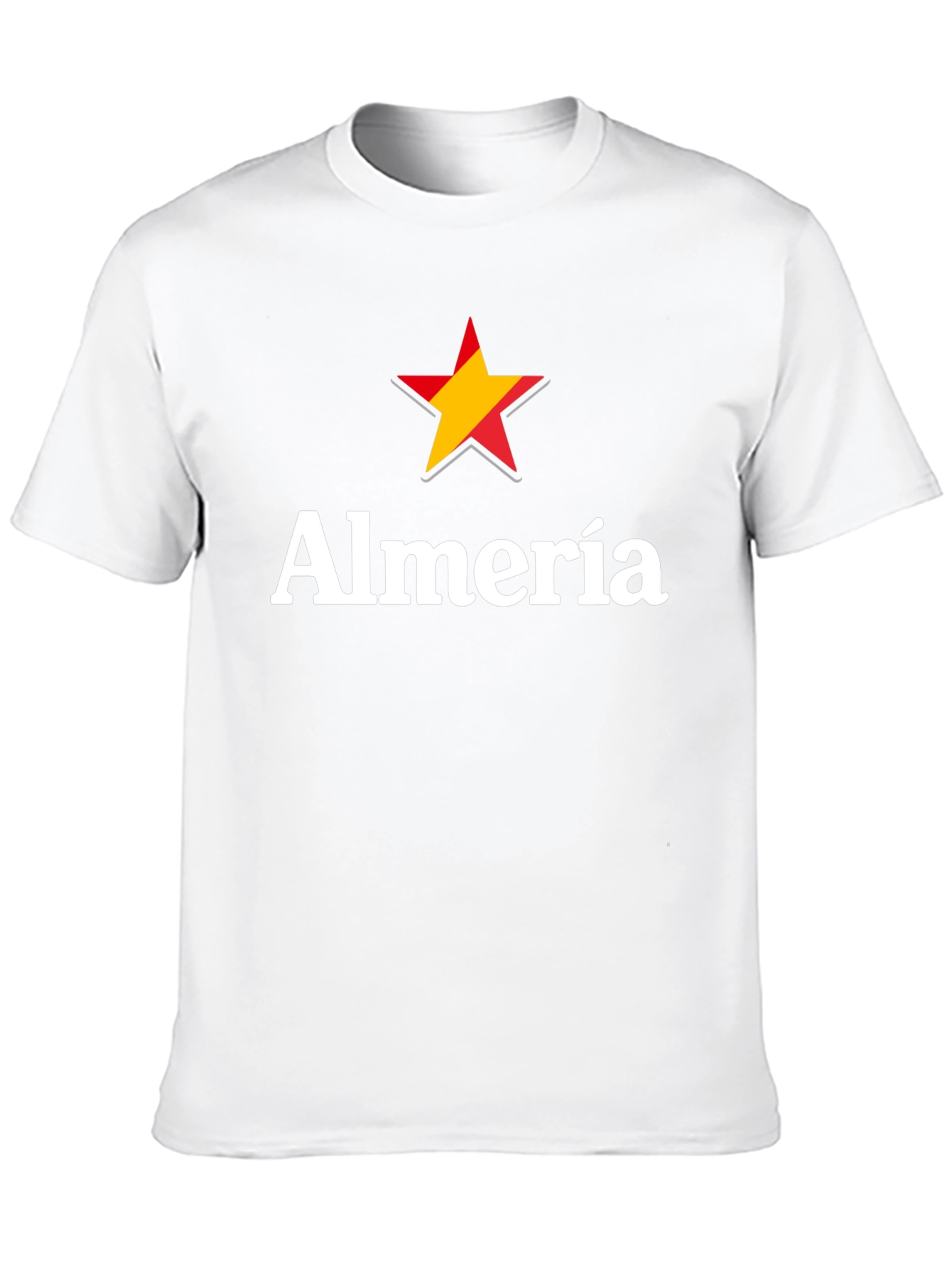 Almería Star T-Shirt - Casual Black Tee