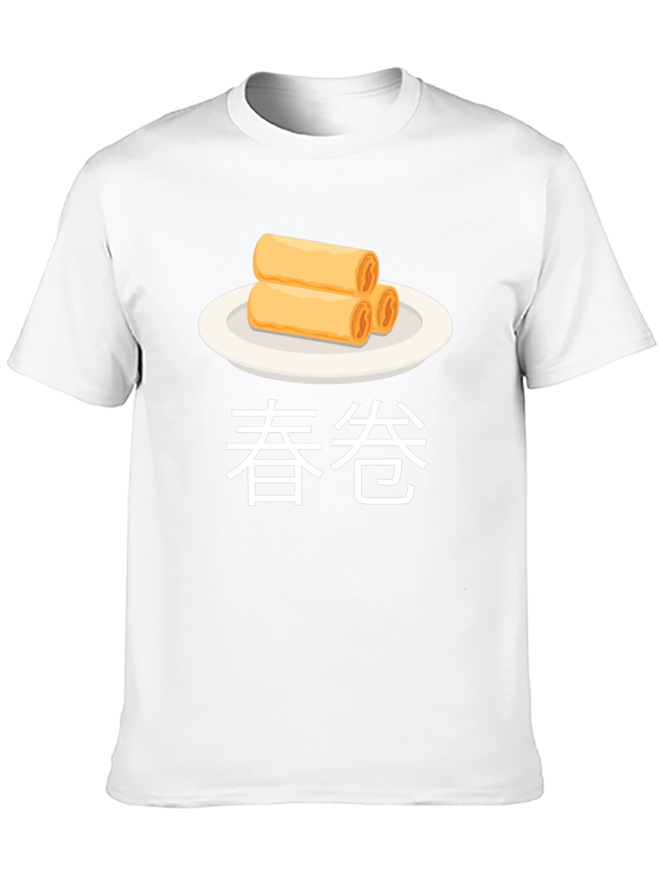 Spring Roll Graphic T-Shirt Asian Food Tee