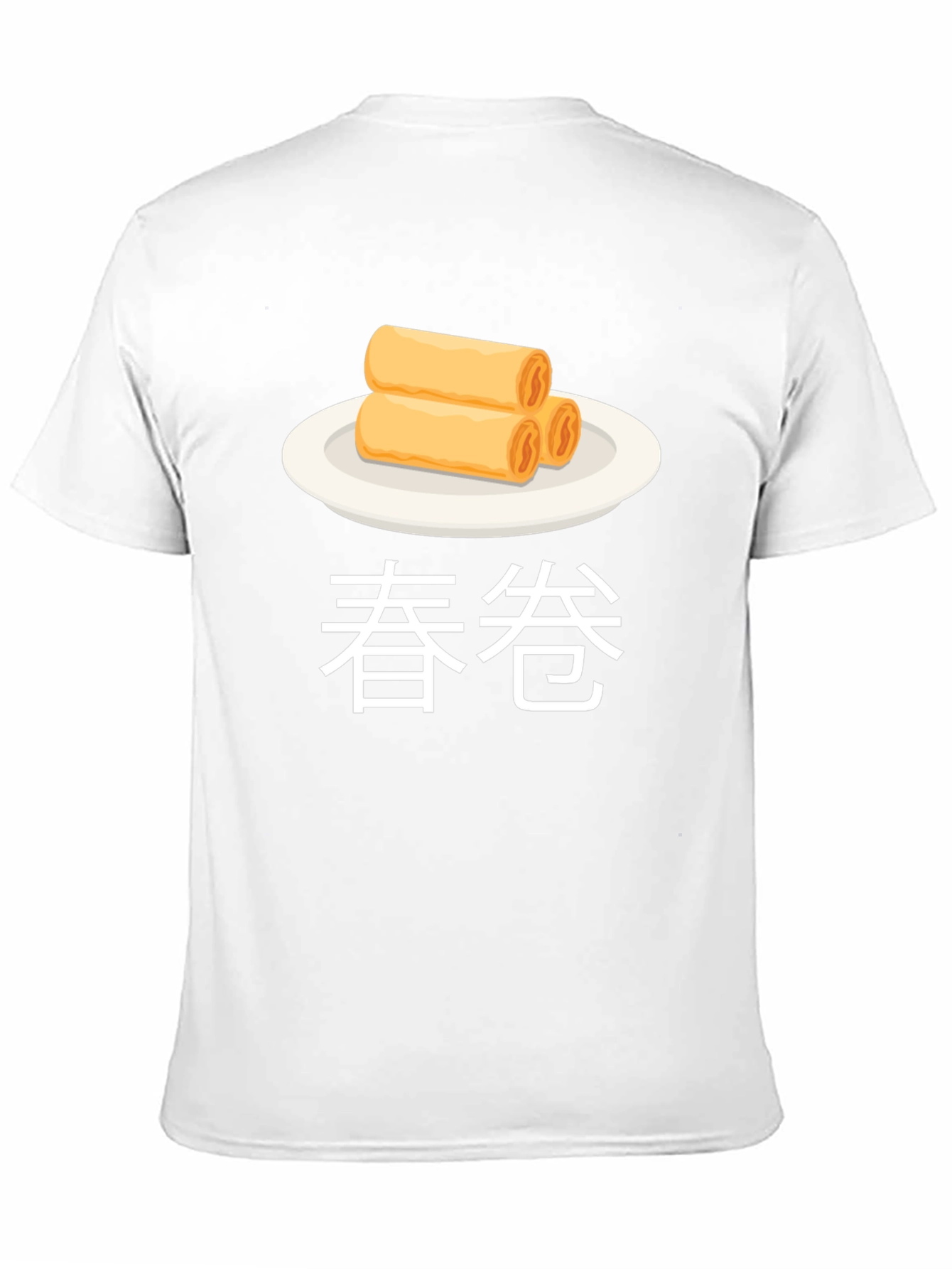 Spring Roll Graphic T-Shirt Asian Food Tee