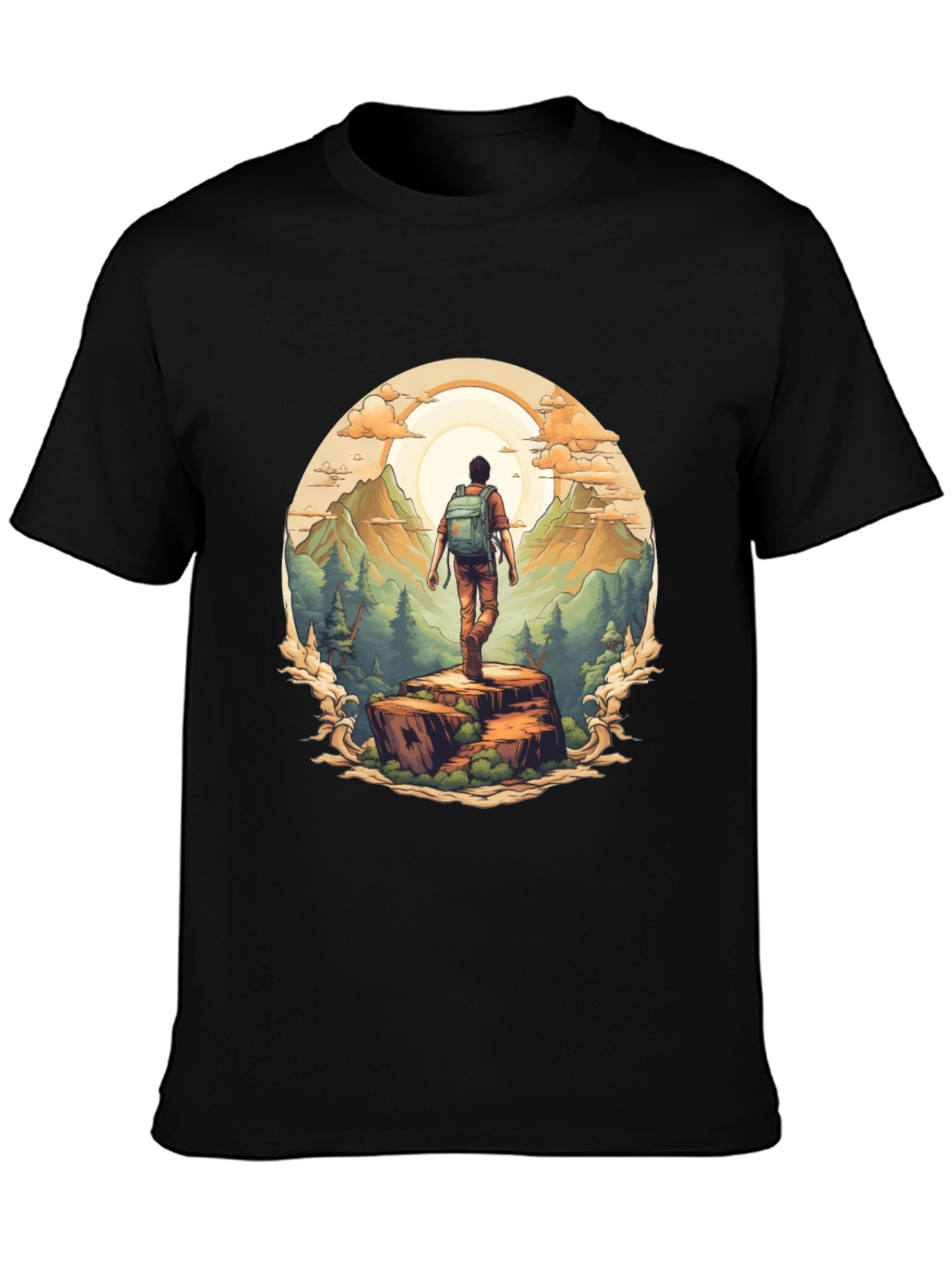 Nature Hiker Graphic Tee - Explore Outdoors!