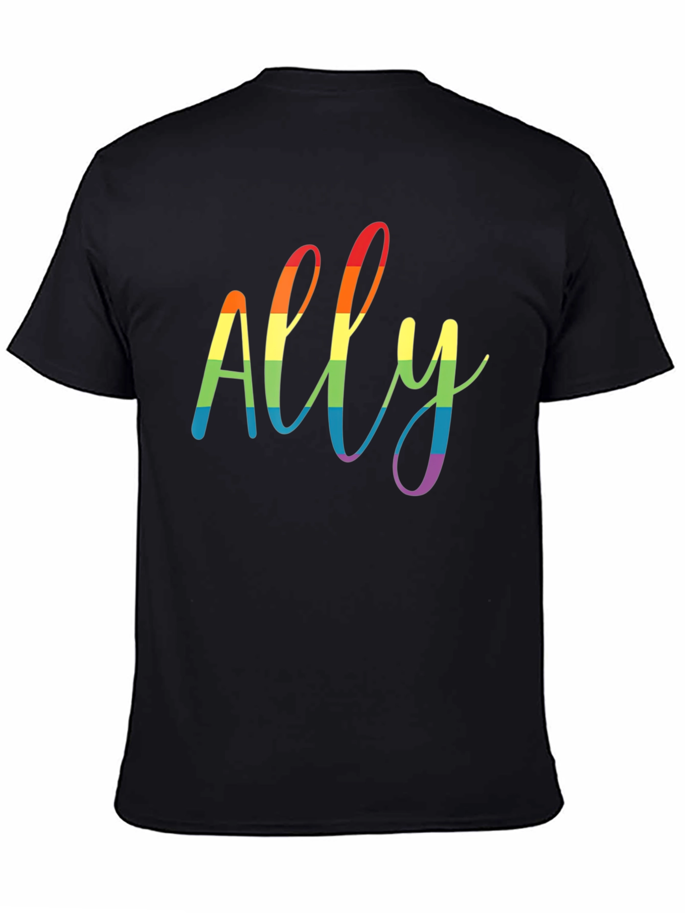 ALLY LGBTQ+ Pride Rainbow T-Shirt