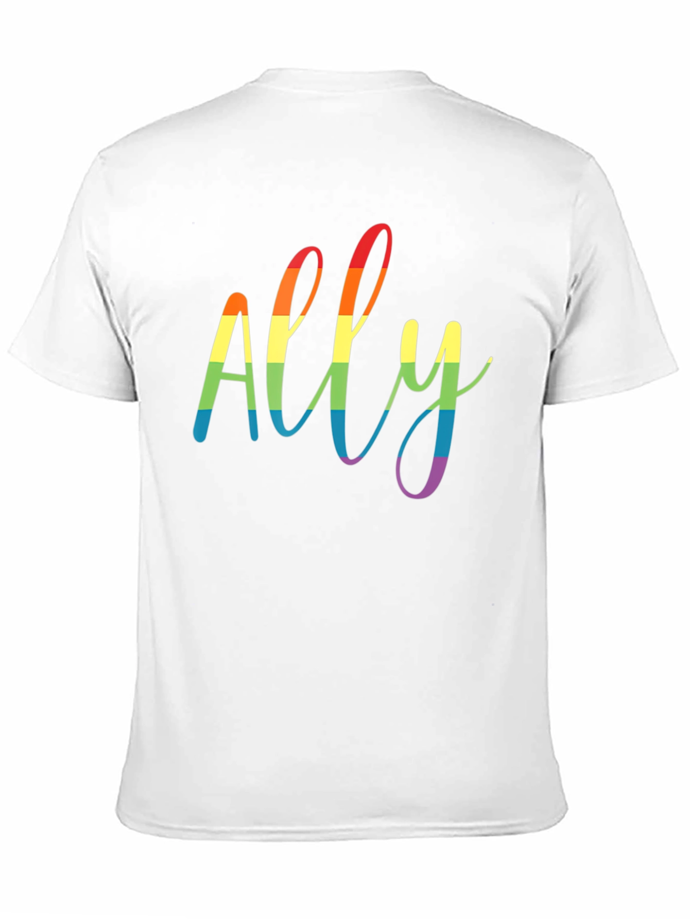 ALLY LGBTQ+ Pride Rainbow T-Shirt