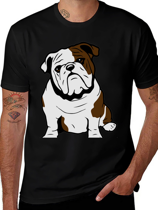 Bulldog Graphic Tee - Cool Dog Lover T-Shirt