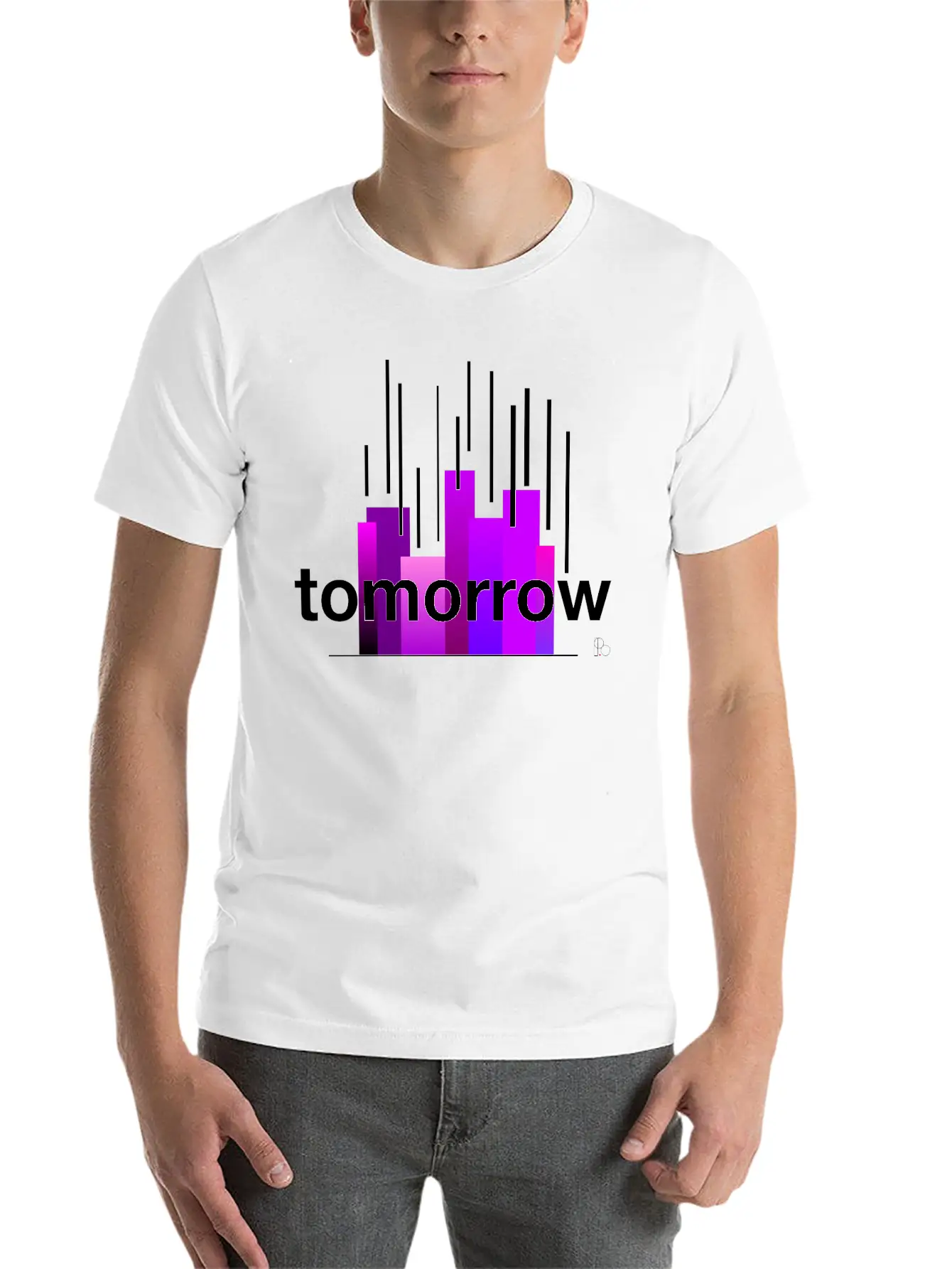 Tomorrow By Po Unisex Casual T-Shirt – Clean Design For Daily Comfort