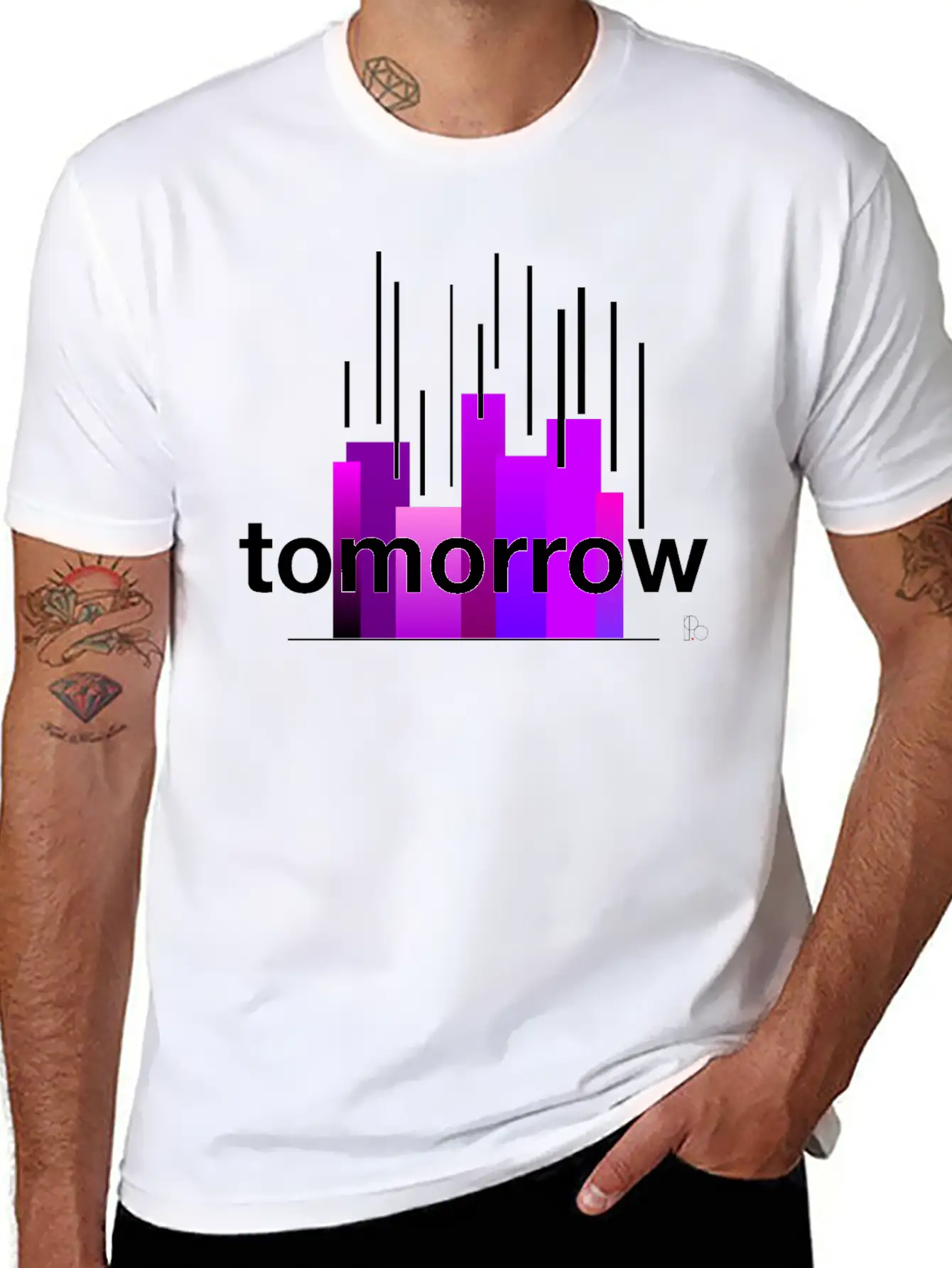 Tomorrow By Po Unisex Casual T-Shirt – Clean Design For Daily Comfort