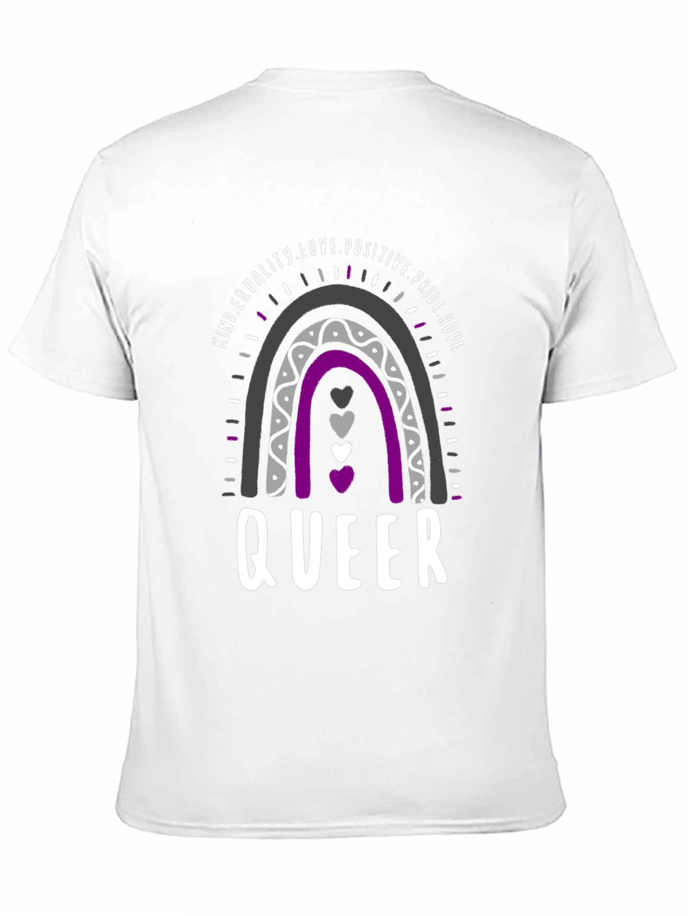 Queer Pride Rainbow Graphic T-Shirt