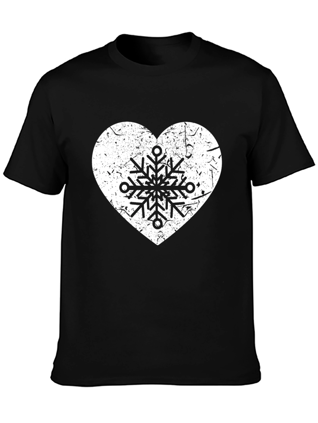 Snowflake Heart Graphic Tee