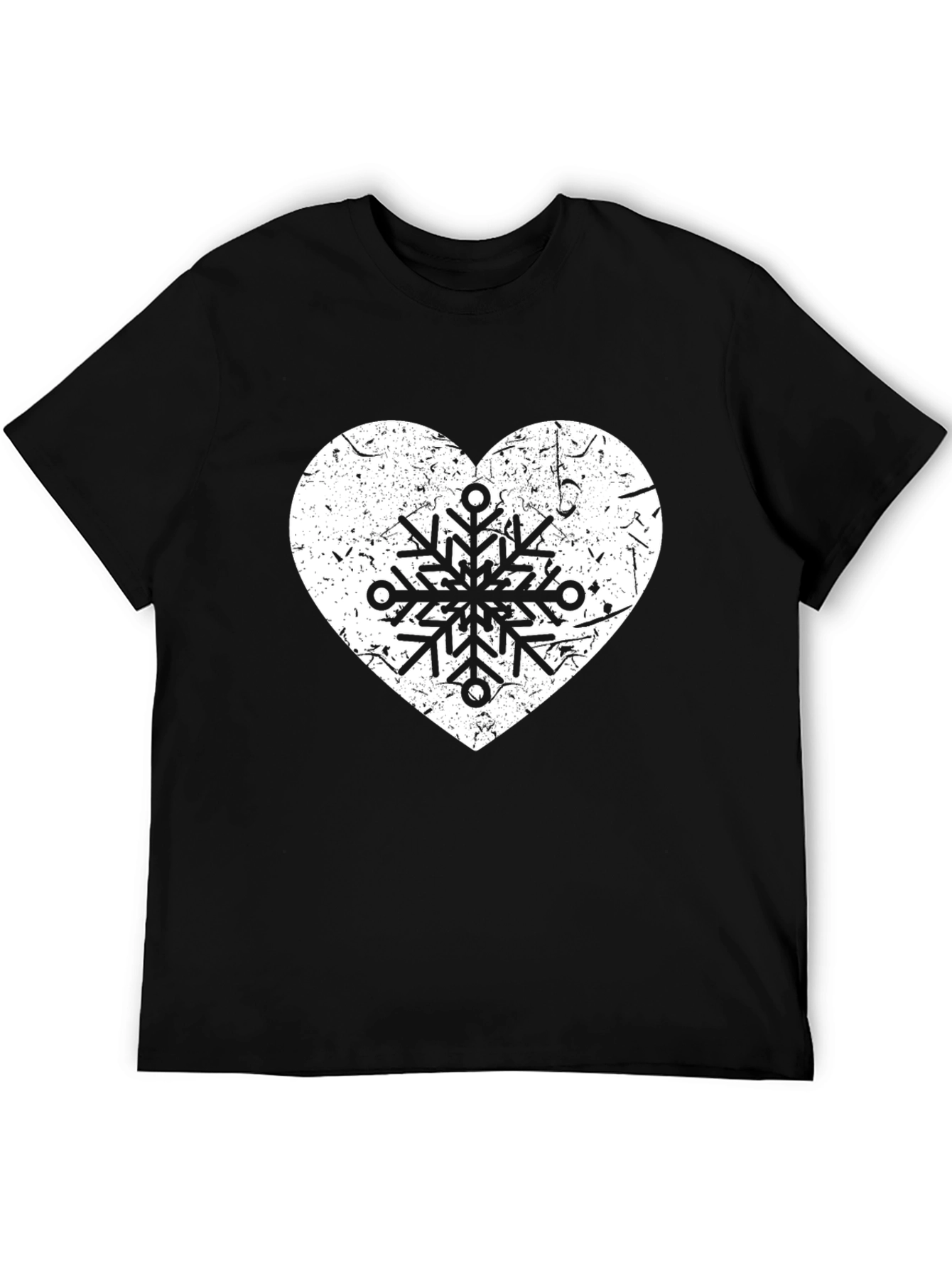 Snowflake Heart Graphic Tee