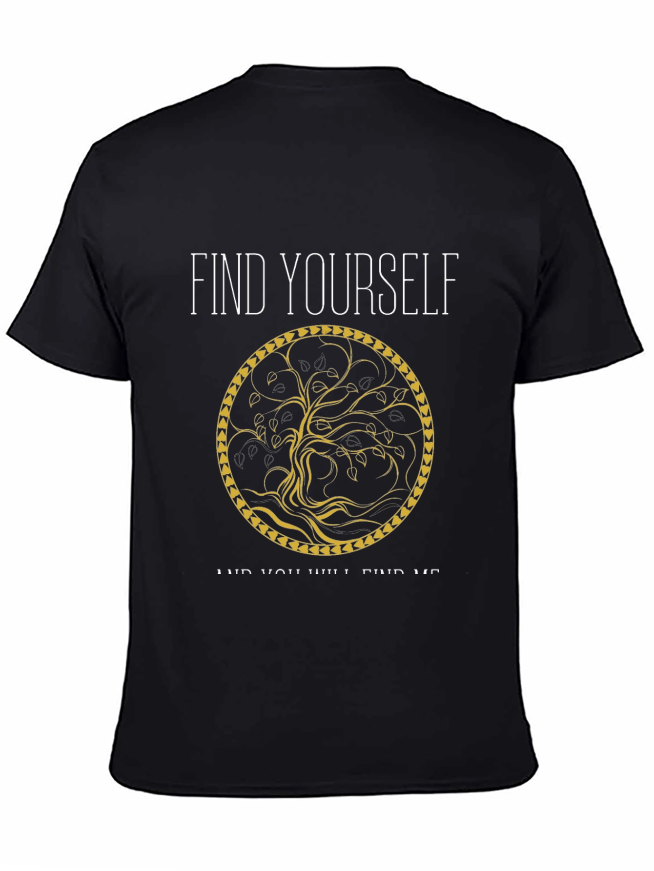 Find Yourself Tree Graphic T-Shirt