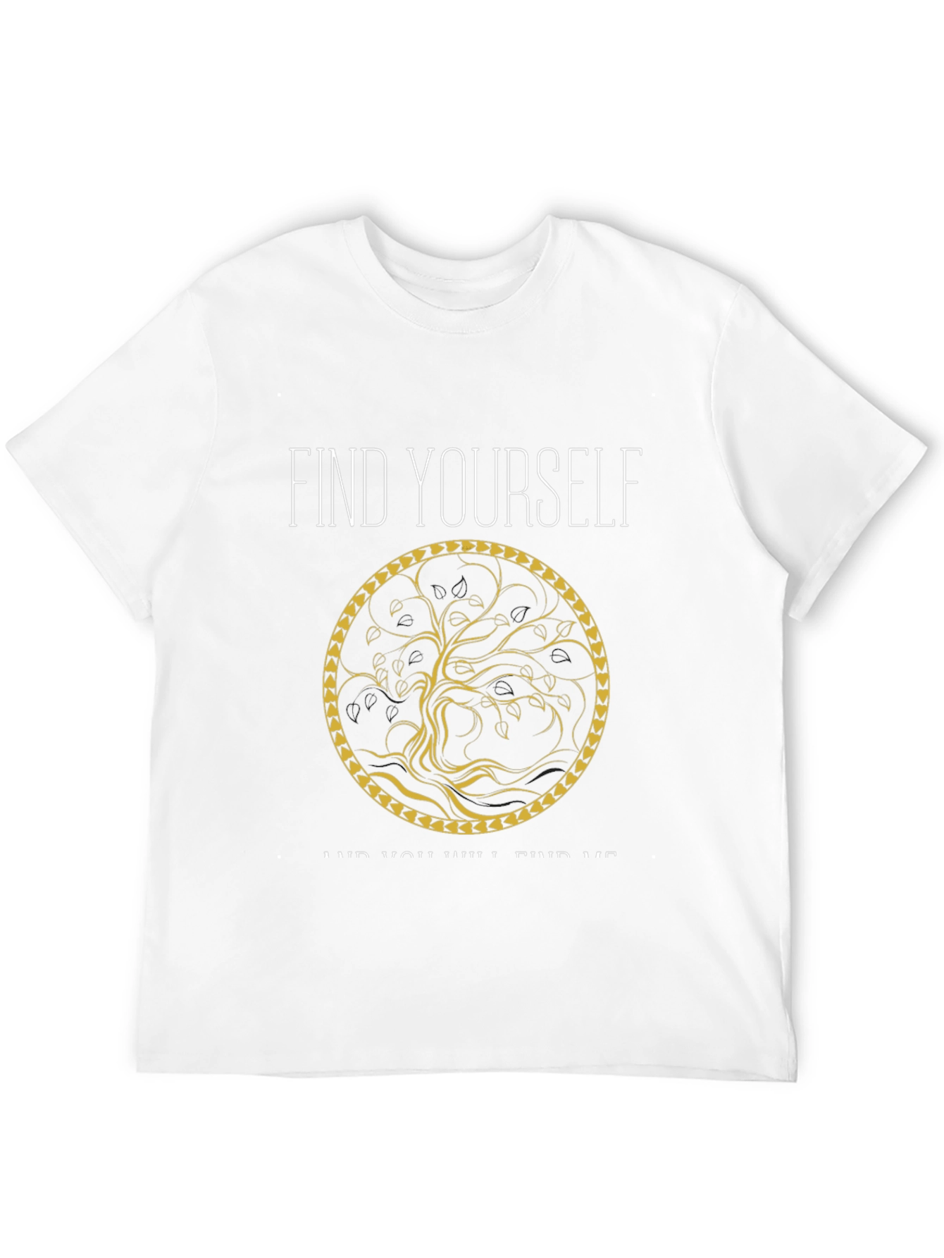 Find Yourself Tree Graphic T-Shirt