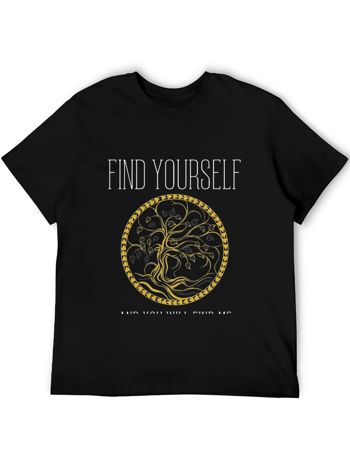 Find Yourself Tree Graphic T-Shirt