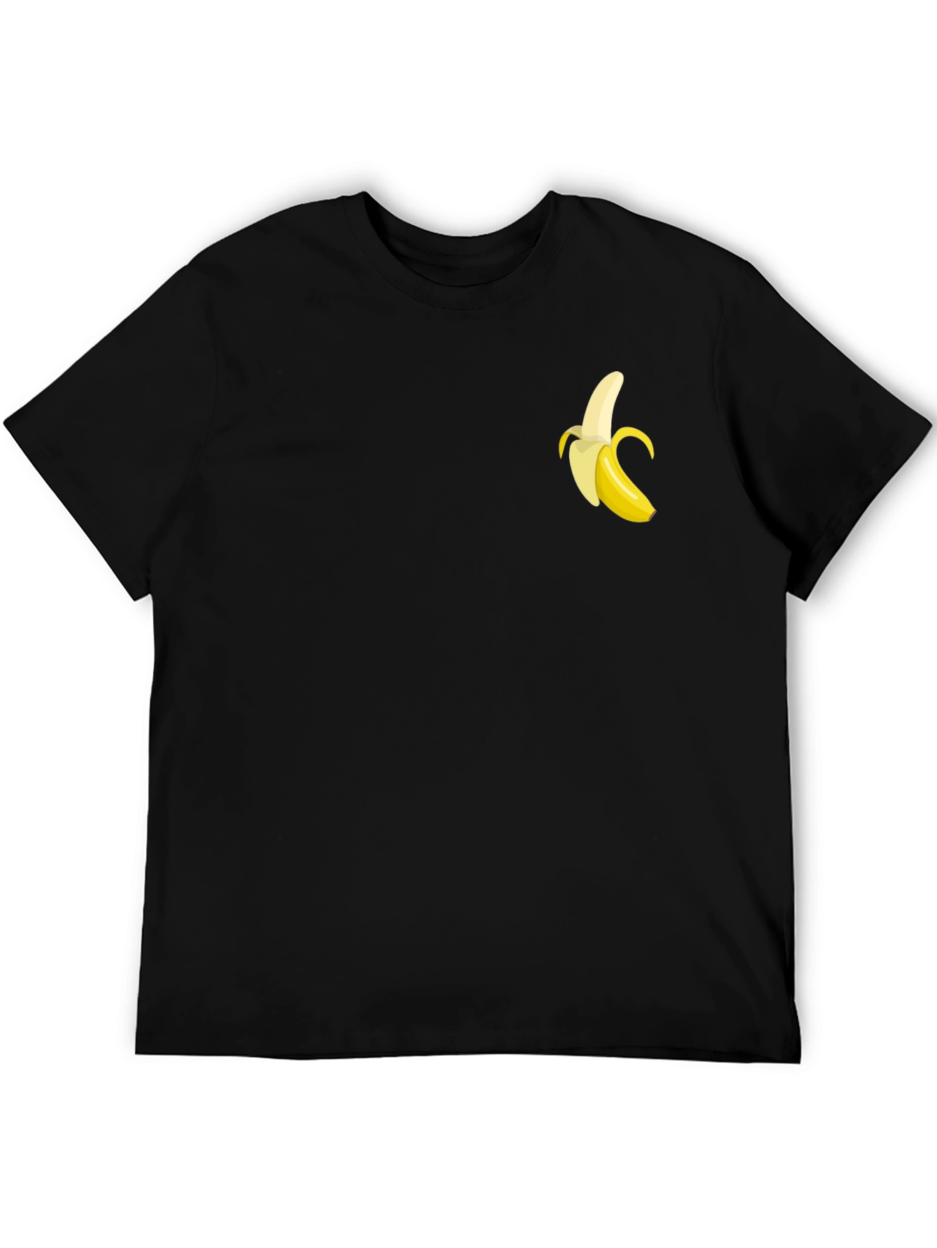 Banana Graphic Black T-Shirt