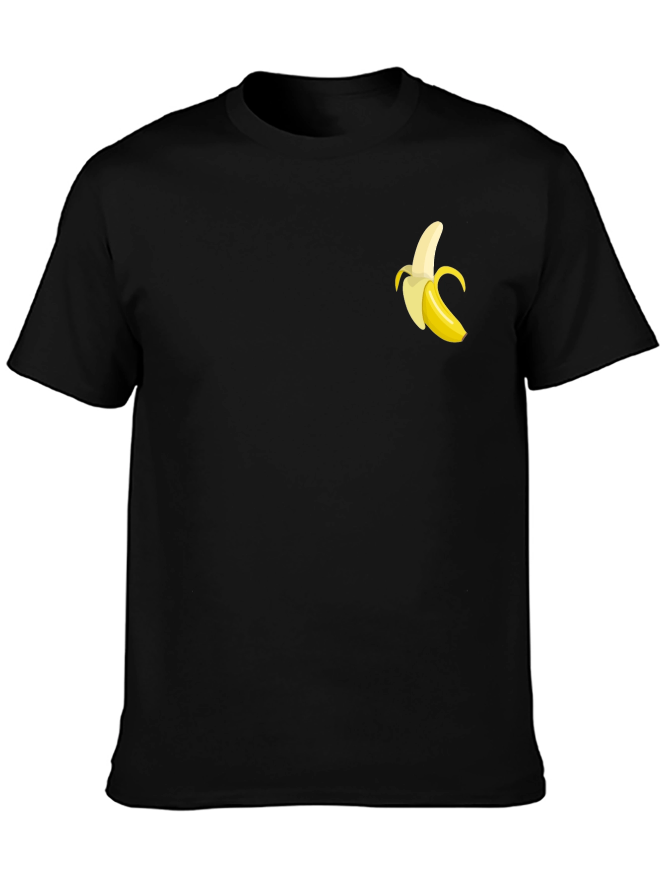 Banana Graphic Black T-Shirt