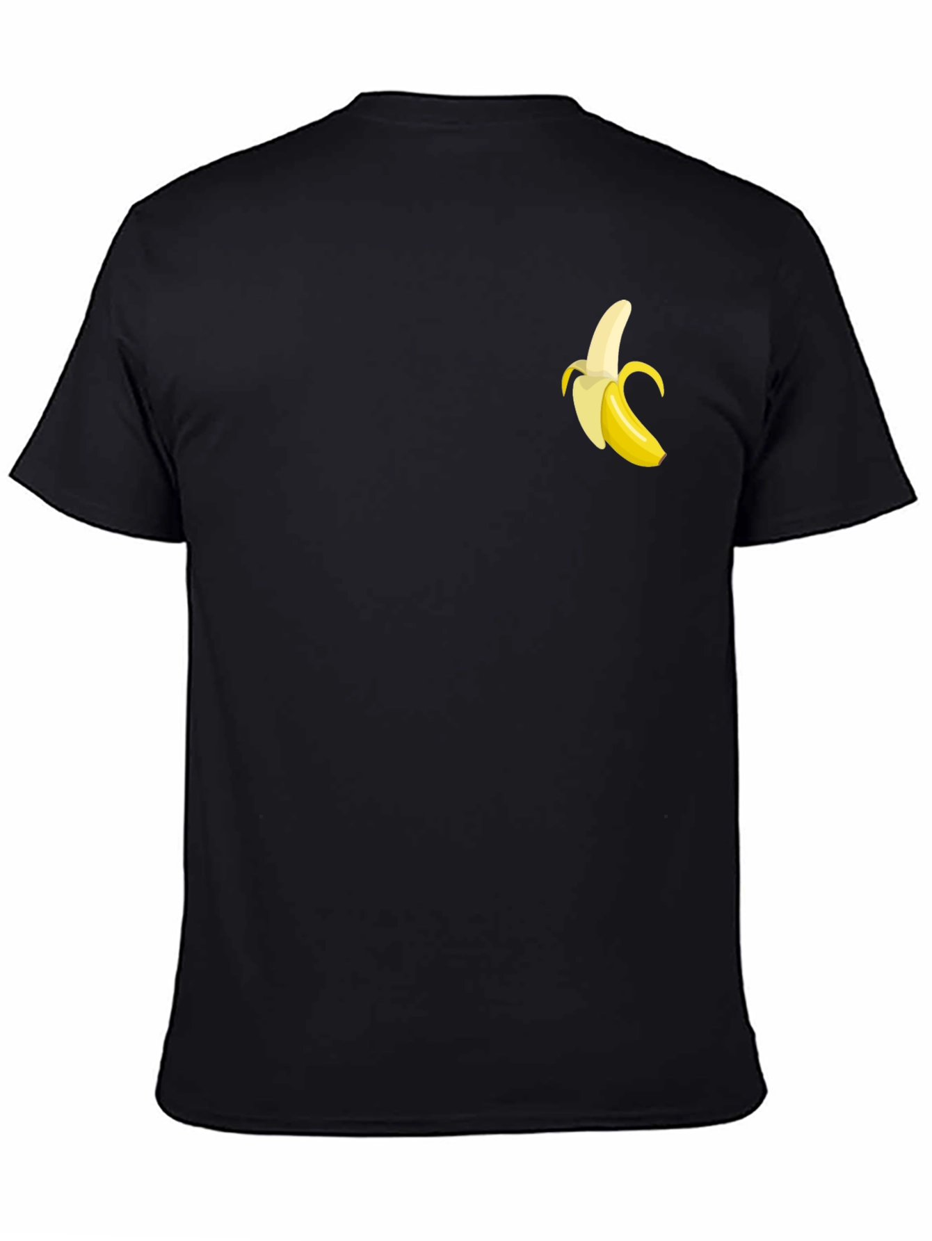 Banana Graphic Black T-Shirt