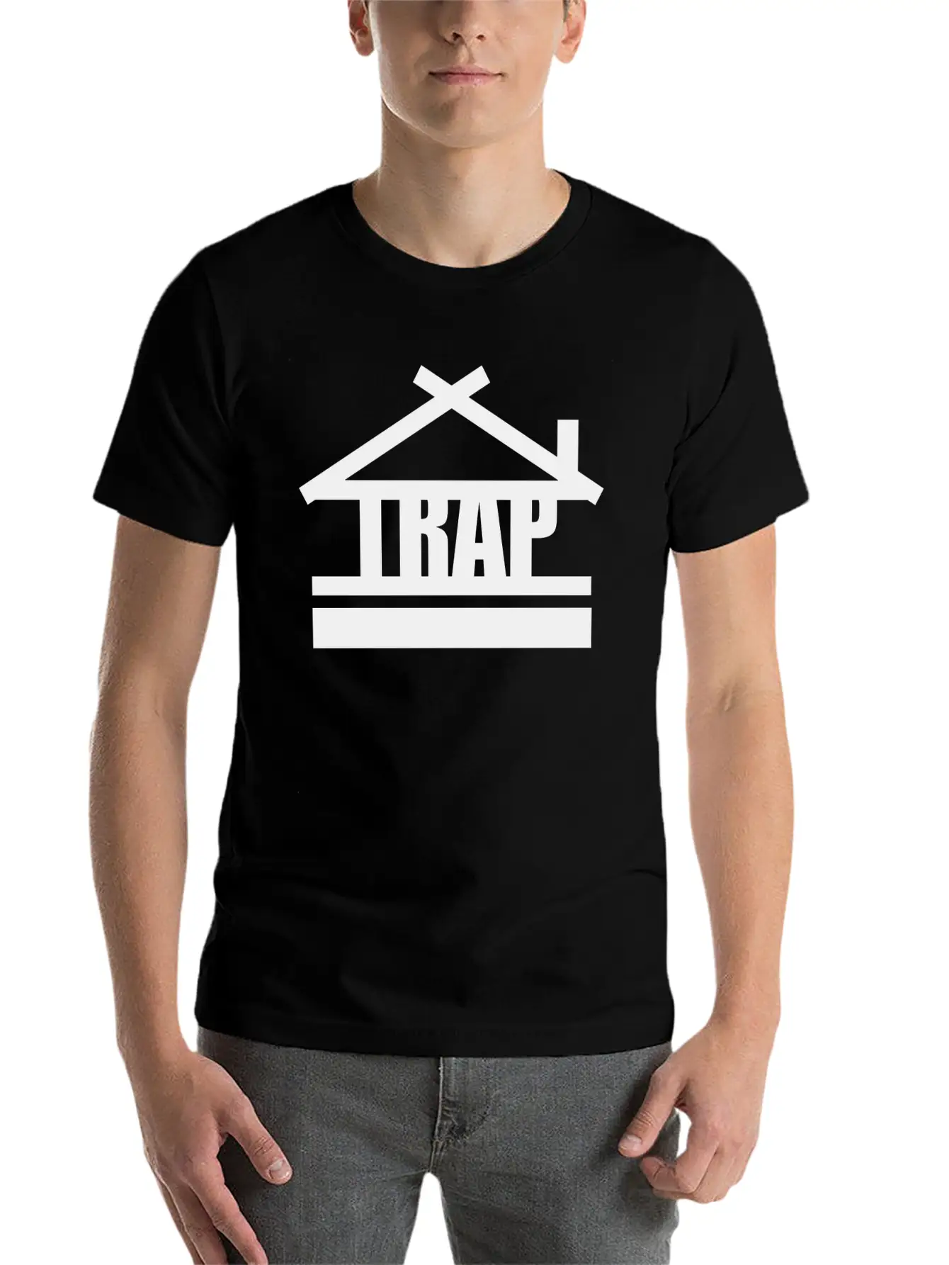 Trap House Unisex Casual T-Shirt – Clean Design For Daily Comfort