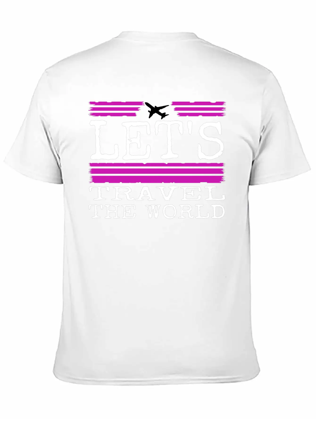 Travel - Let Us Travel Unisex Casual T-Shirt – Clean Design For Daily Comfort