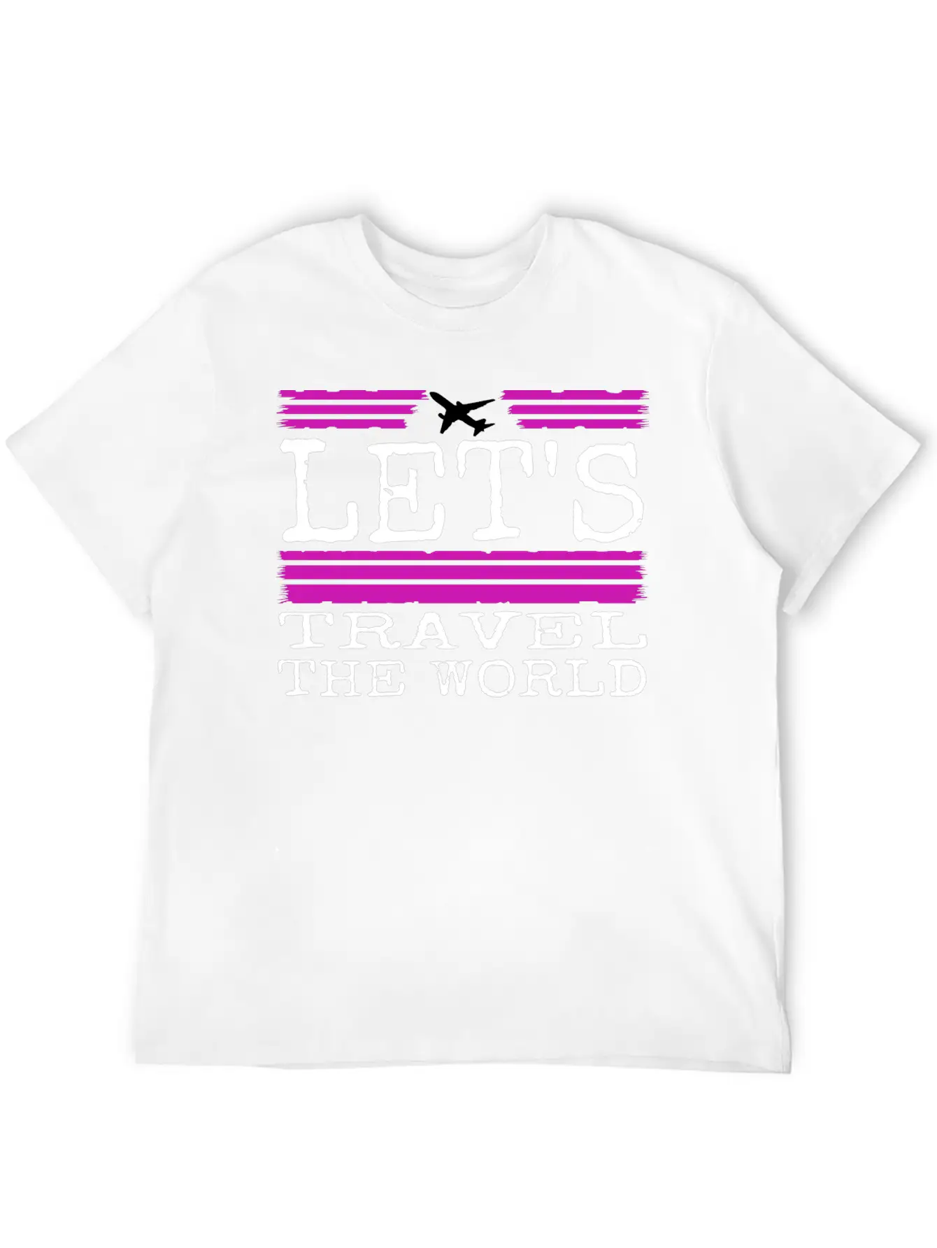 Travel - Let Us Travel Unisex Casual T-Shirt – Clean Design For Daily Comfort