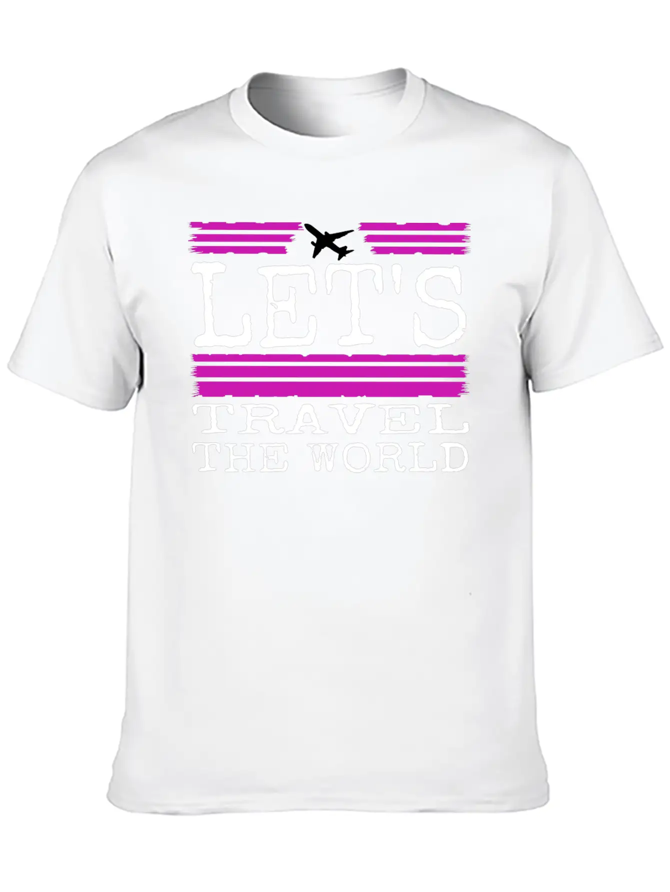 Travel - Let Us Travel Unisex Casual T-Shirt – Clean Design For Daily Comfort
