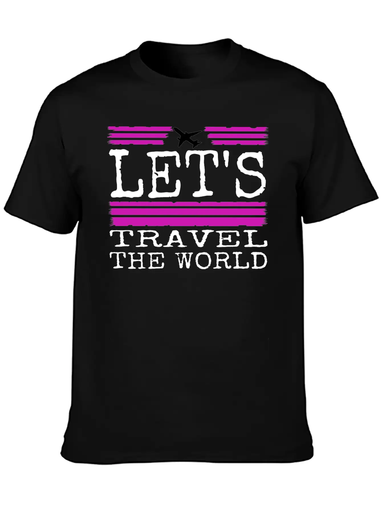 Travel - Let Us Travel Unisex Casual T-Shirt – Clean Design For Daily Comfort