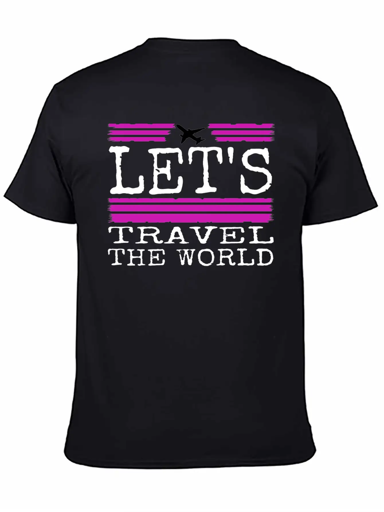 Travel - Let Us Travel Unisex Casual T-Shirt – Clean Design For Daily Comfort