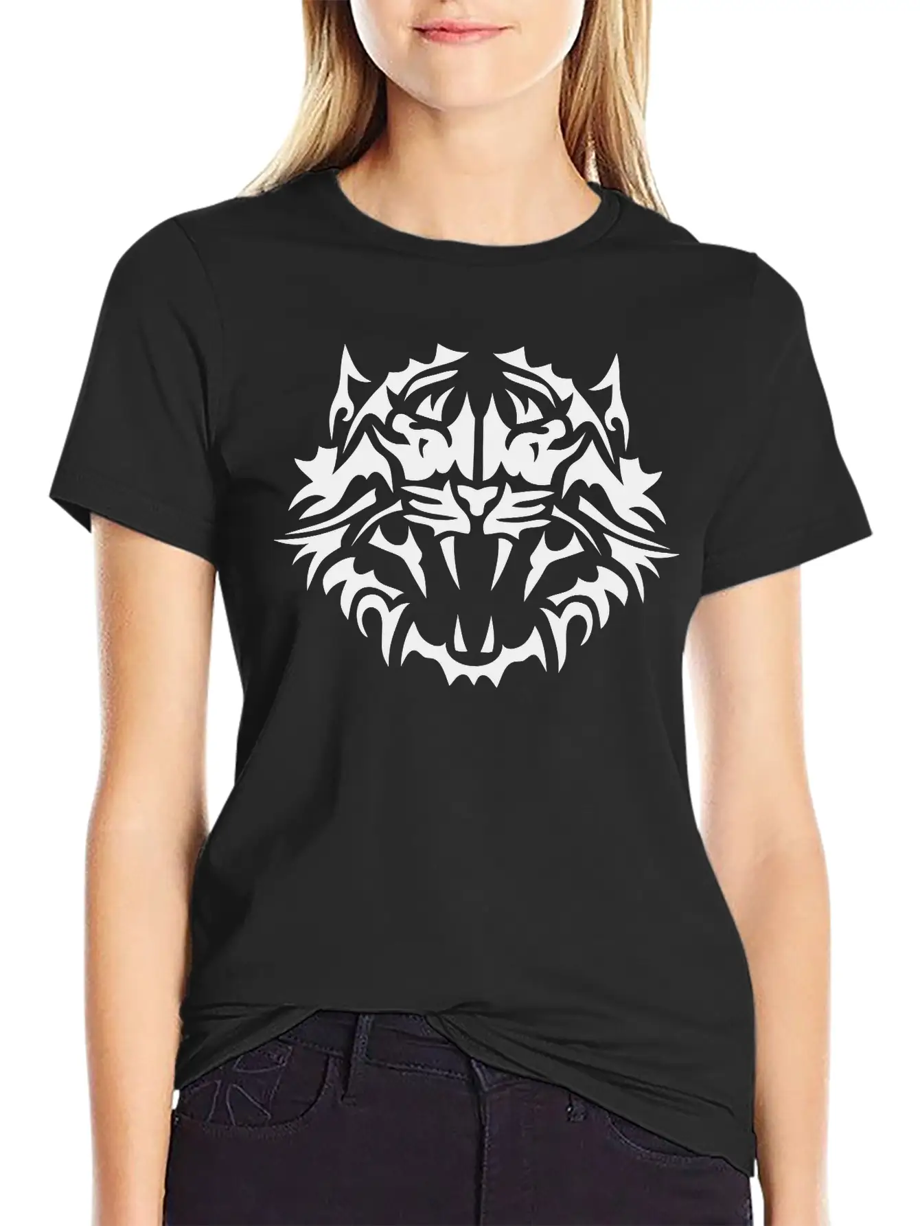 Tribal Tiger 4022 Unisex Casual T-Shirt – Clean Design For Daily Comfort