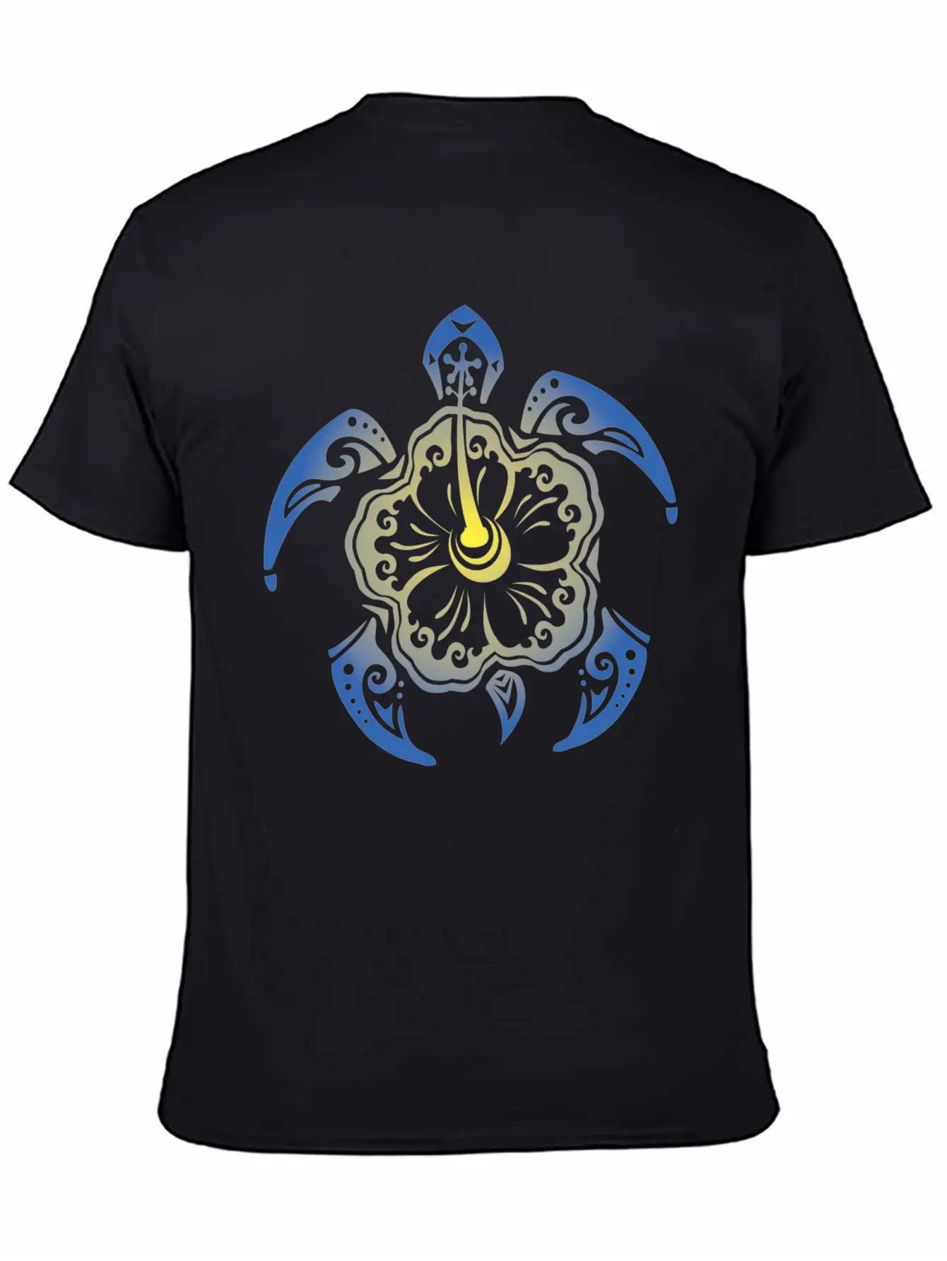 Tribal Turtle Unisex Casual T-Shirt – Clean Design For Daily Comfort
