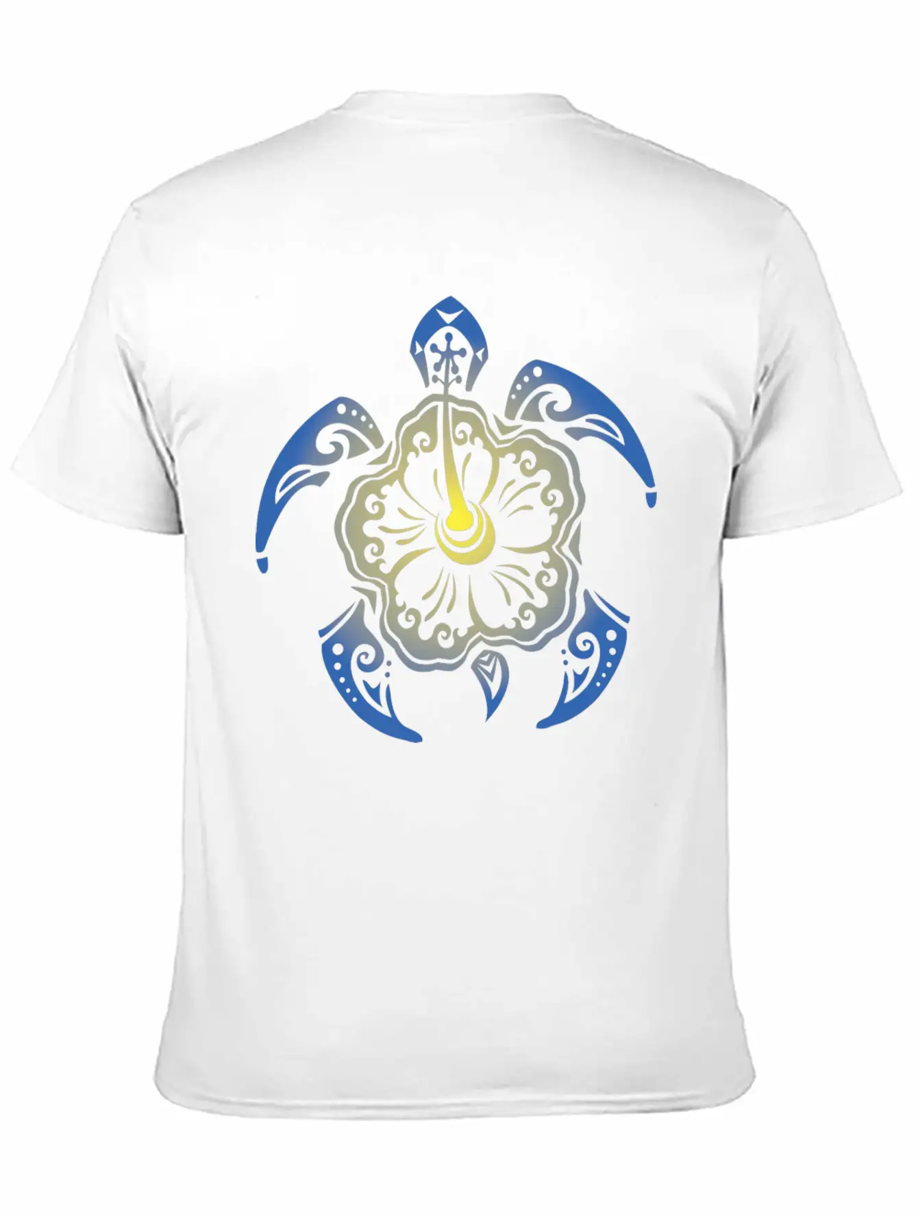 Tribal Turtle Unisex Casual T-Shirt – Clean Design For Daily Comfort
