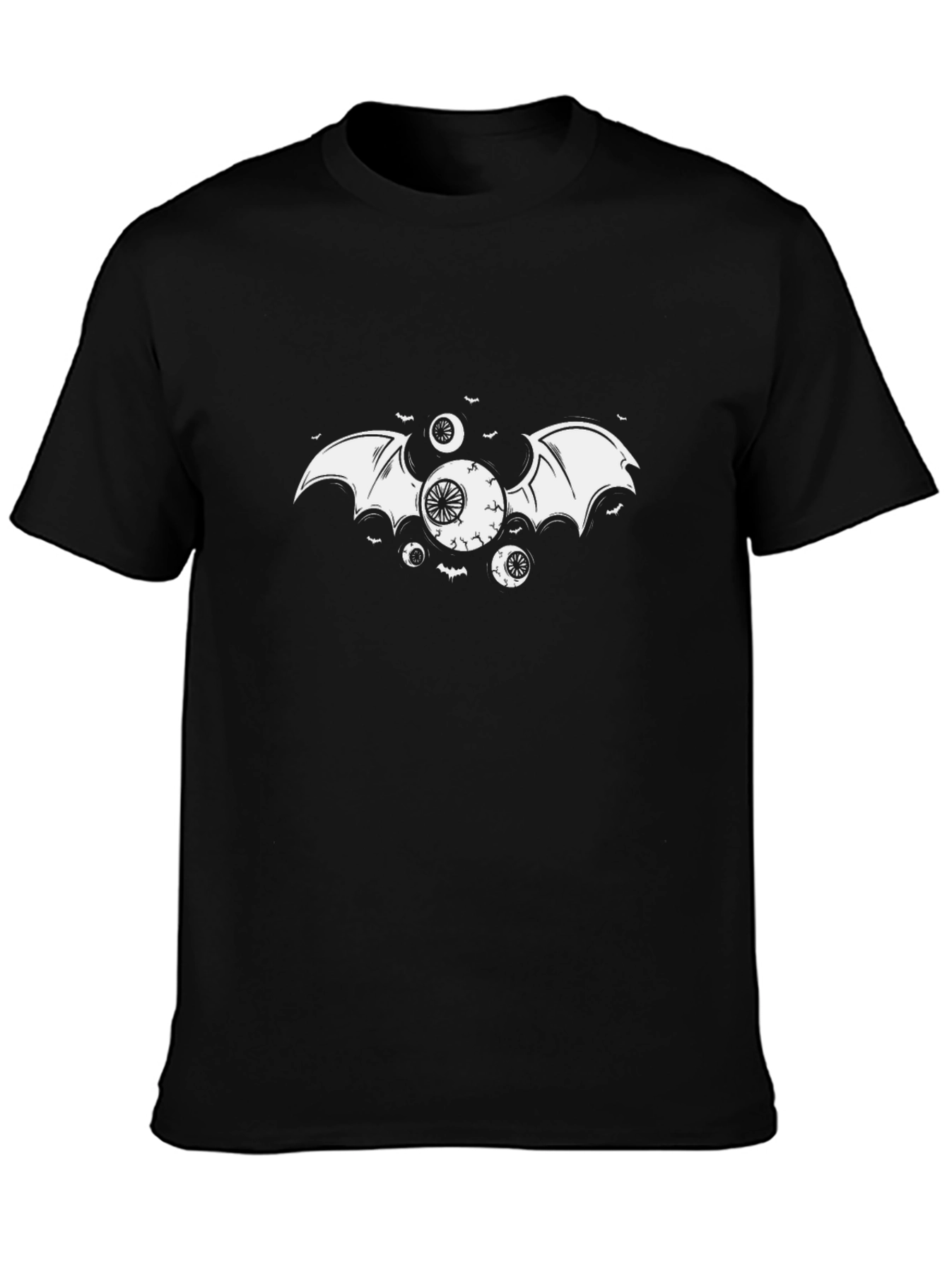 Eye Bat Graphic Tee - Halloween Style