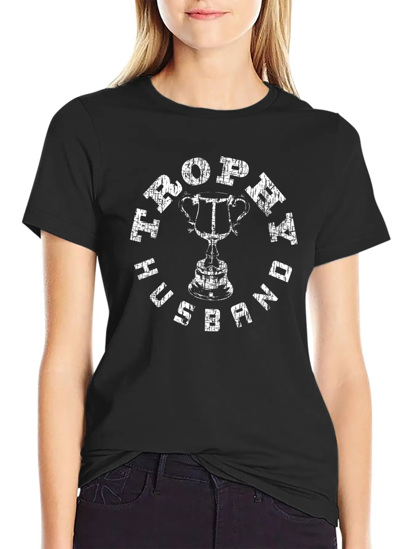 Trophy Husband Unisex Casual T-Shirt – Clean Design For Daily Comfort