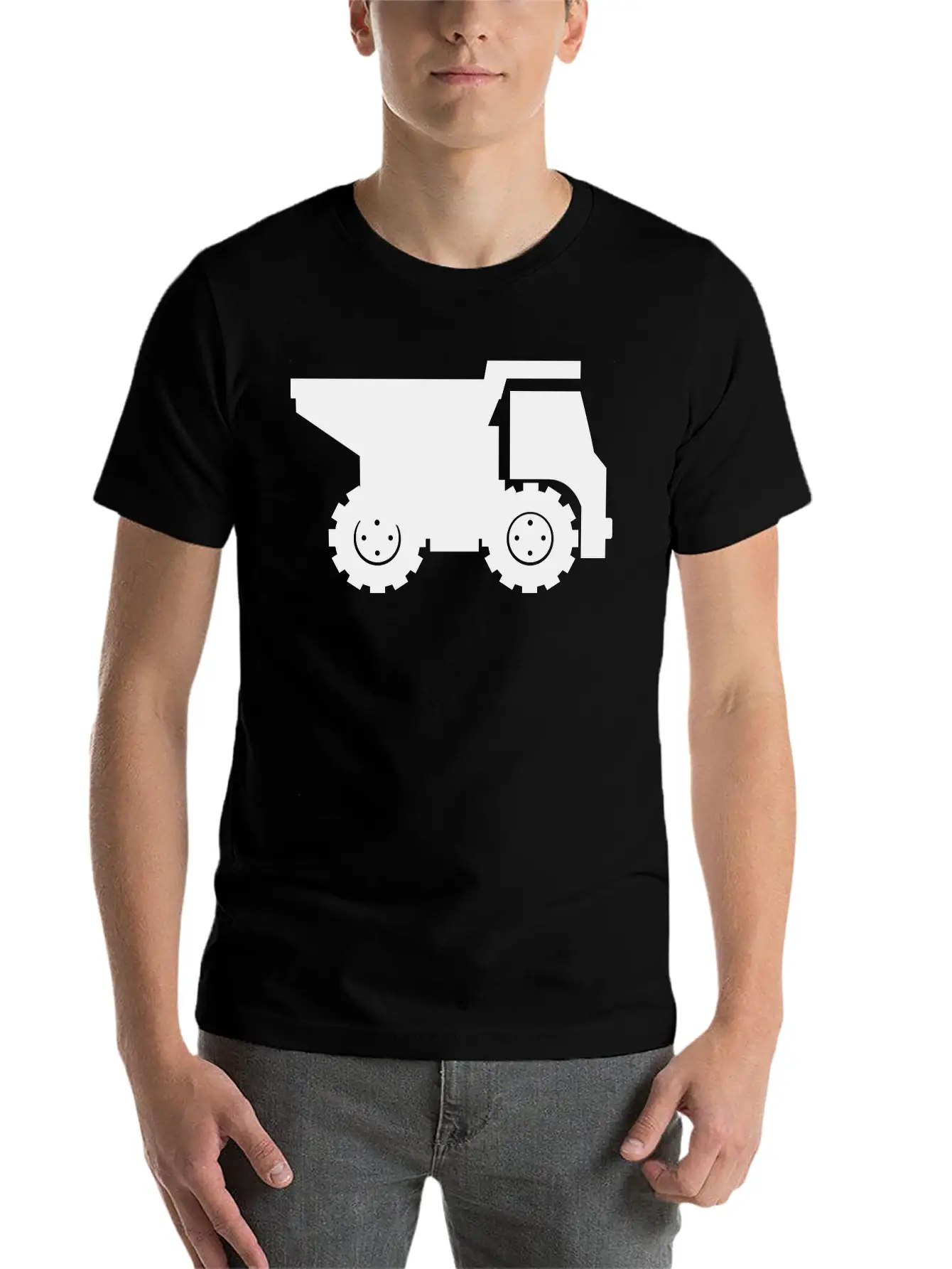 Truck Unisex Casual T-Shirt – Clean Design For Daily Comfort