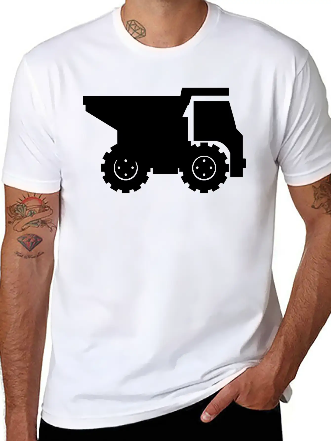 Truck Unisex Casual T-Shirt – Clean Design For Daily Comfort
