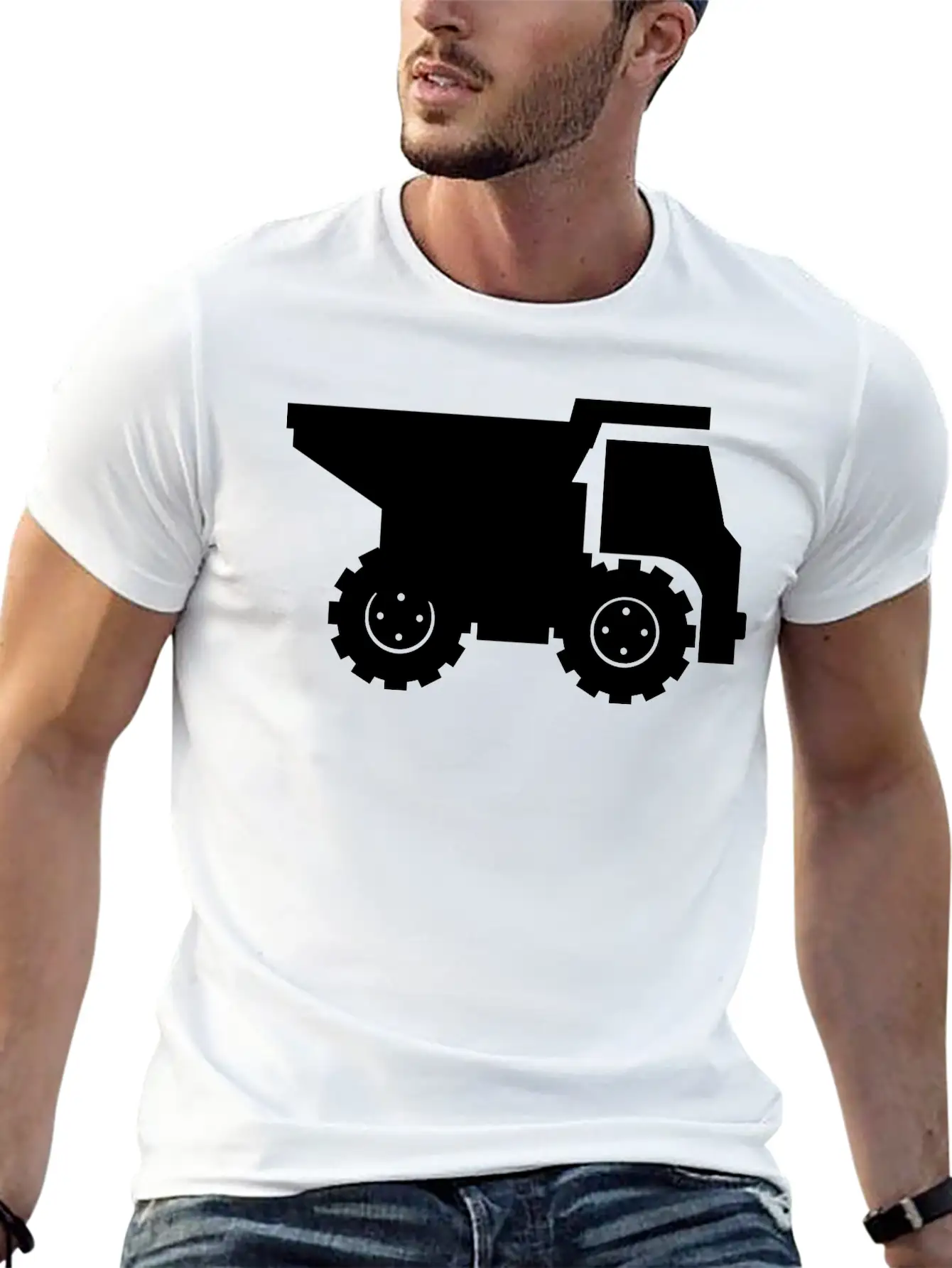 Truck Unisex Casual T-Shirt – Clean Design For Daily Comfort