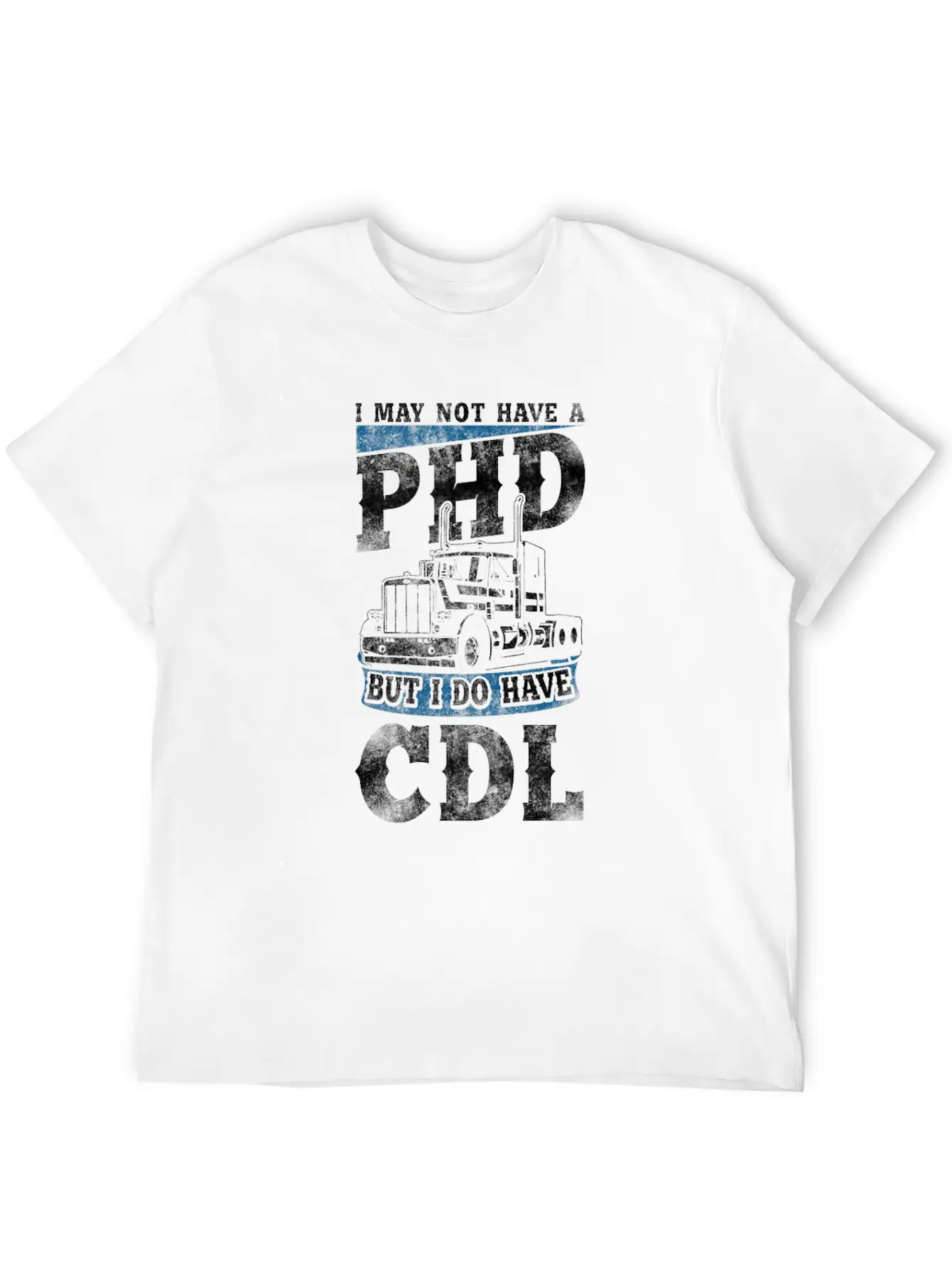 Trucker Truck Driver Cdl Vintage I Unisex Casual T-Shirt – Clean Design For Daily Comfort