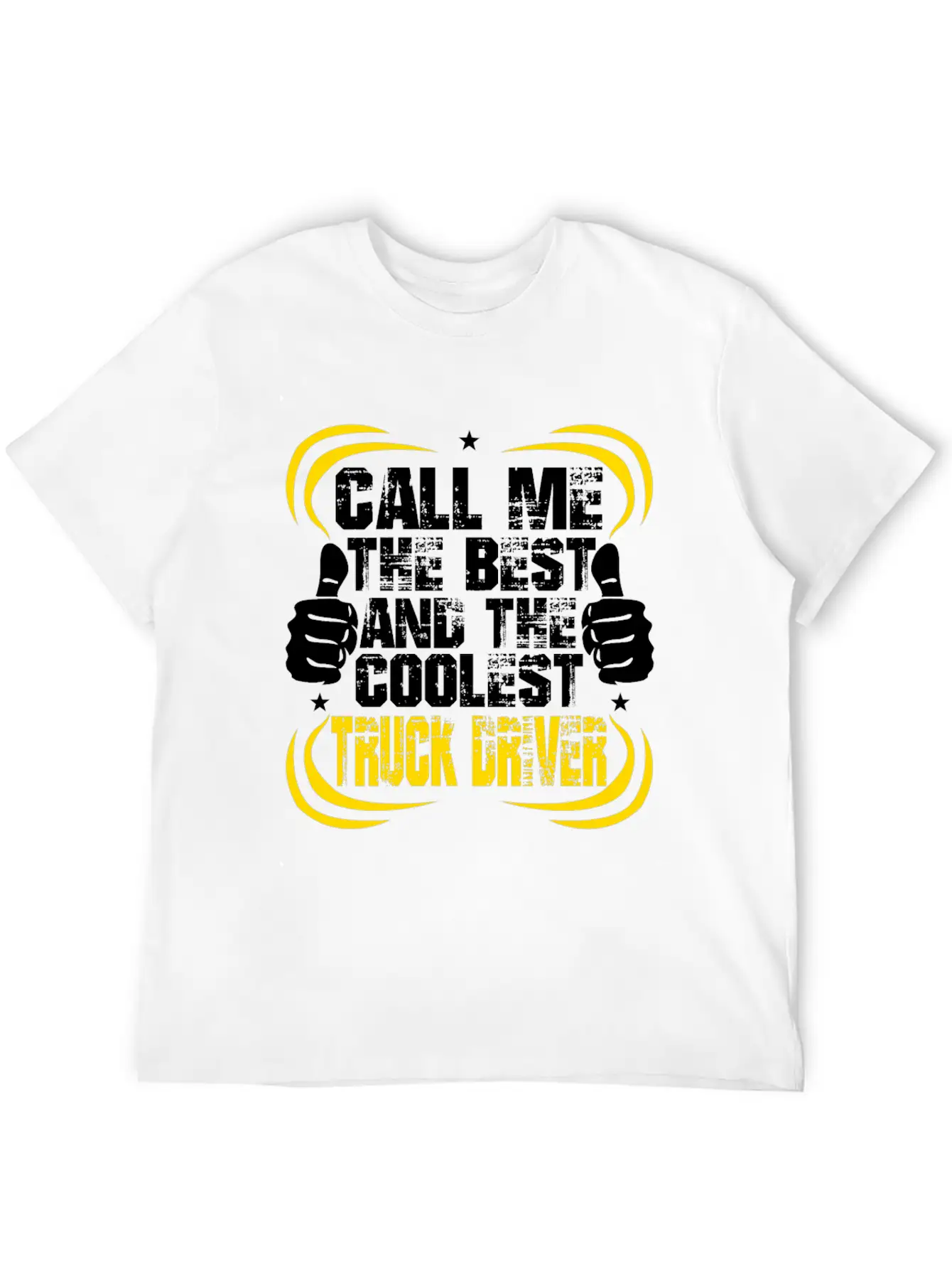 Trucker Truck Driver Trucks Monster Trucks Gift Unisex Casual T-Shirt – Clean Design For Daily Comfort