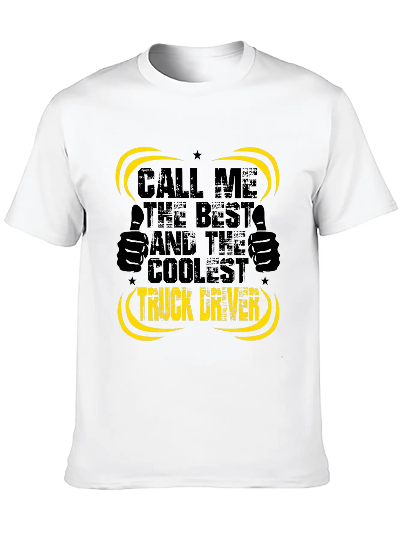 Trucker Truck Driver Trucks Monster Trucks Gift Unisex Casual T-Shirt – Clean Design For Daily Comfort