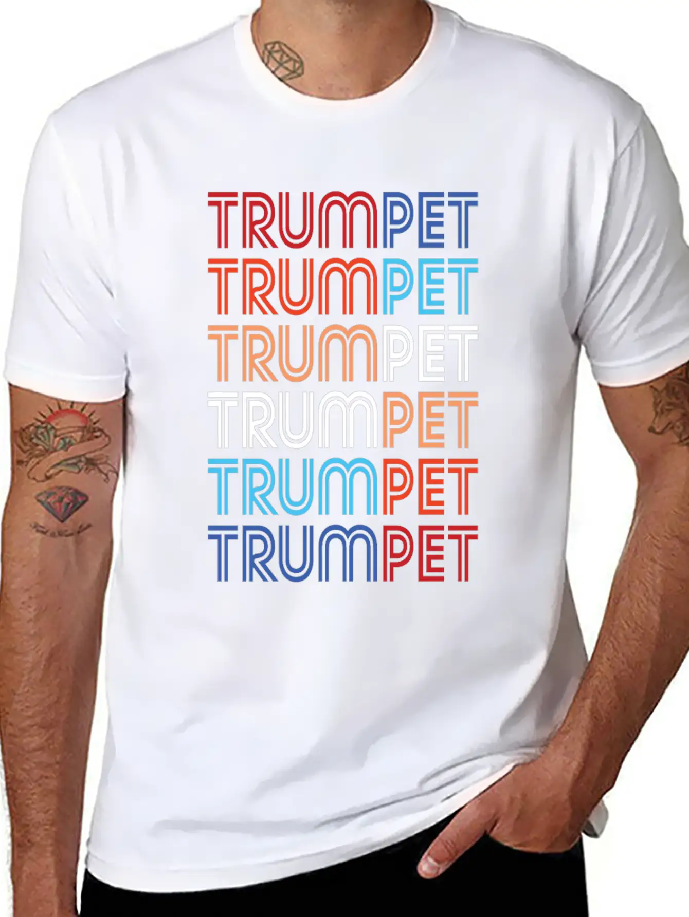 Trumpet Unisex Casual T-Shirt – Clean Design For Daily Comfort